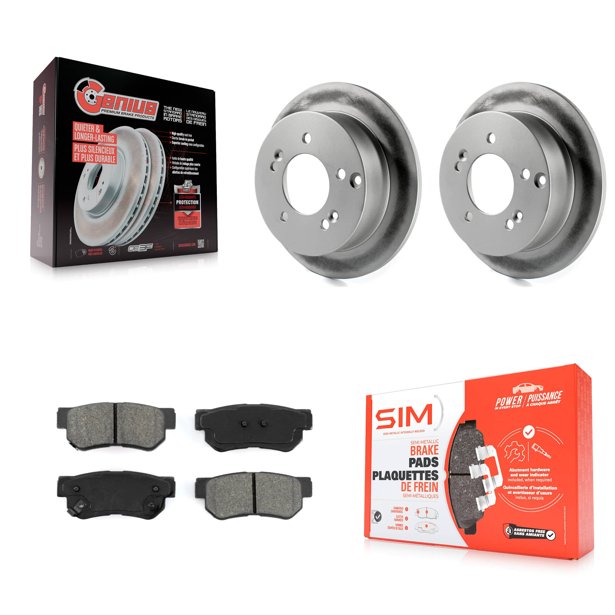 Transit Auto - KGS-101311 - Rear Disc Brake Kits