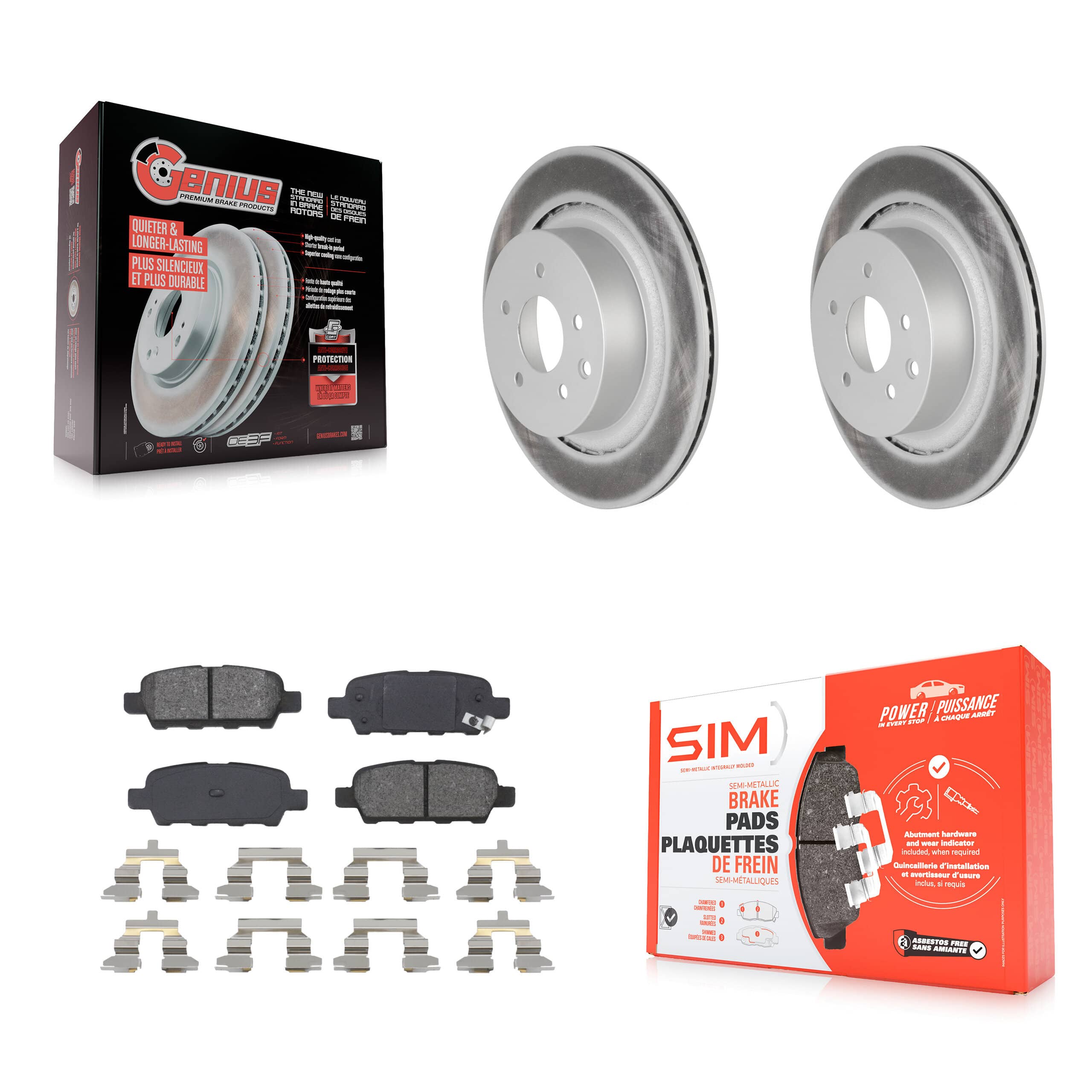 Transit Auto - KGS-101401 - Rear Disc Brake Kits
