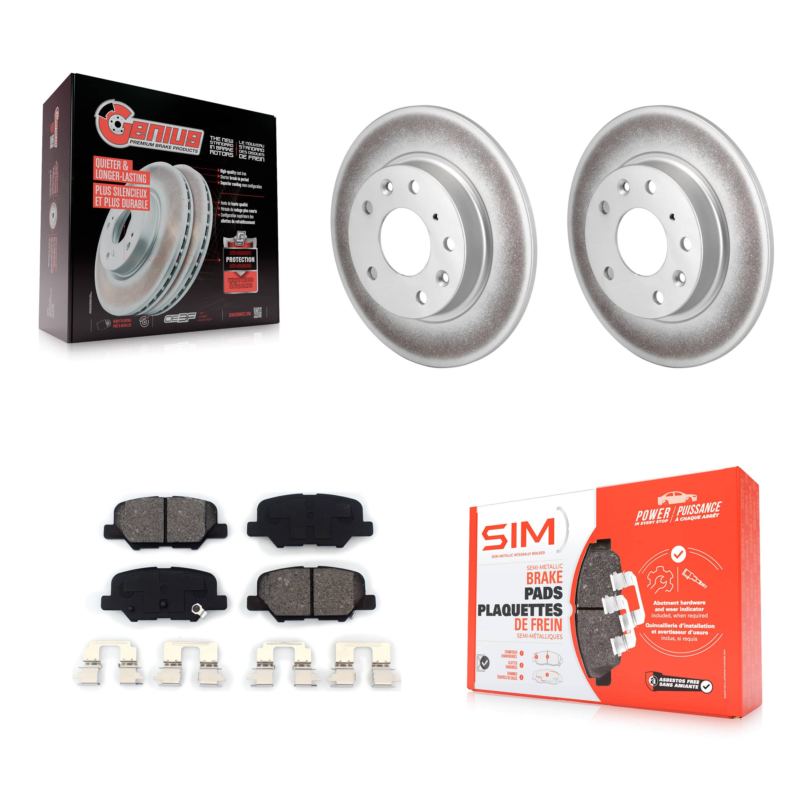 Transit Auto - KGS-101482 - Rear Disc Brake Kits
