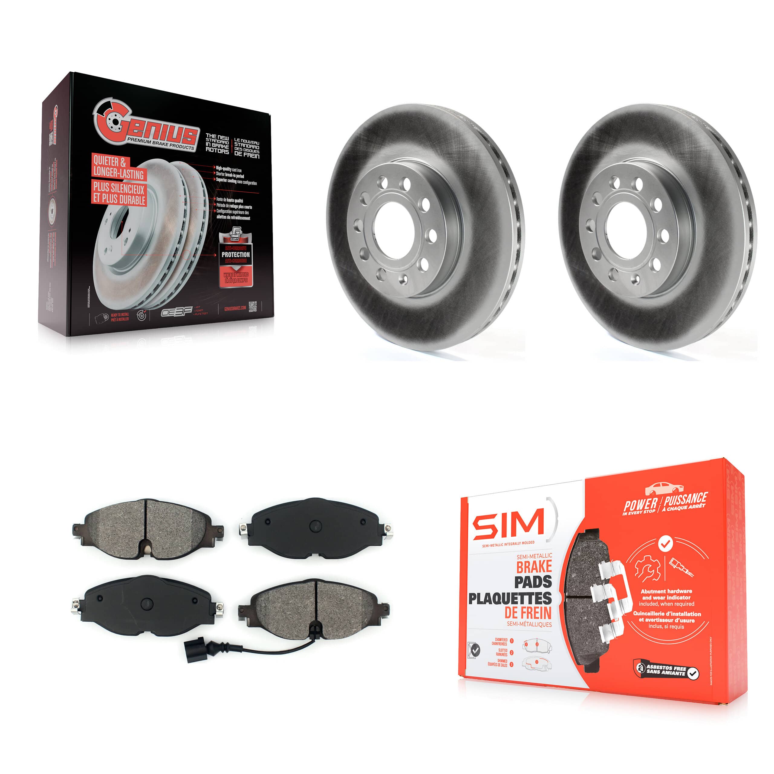 Transit Auto - KGS-101767 - Front Disc Brake Kits