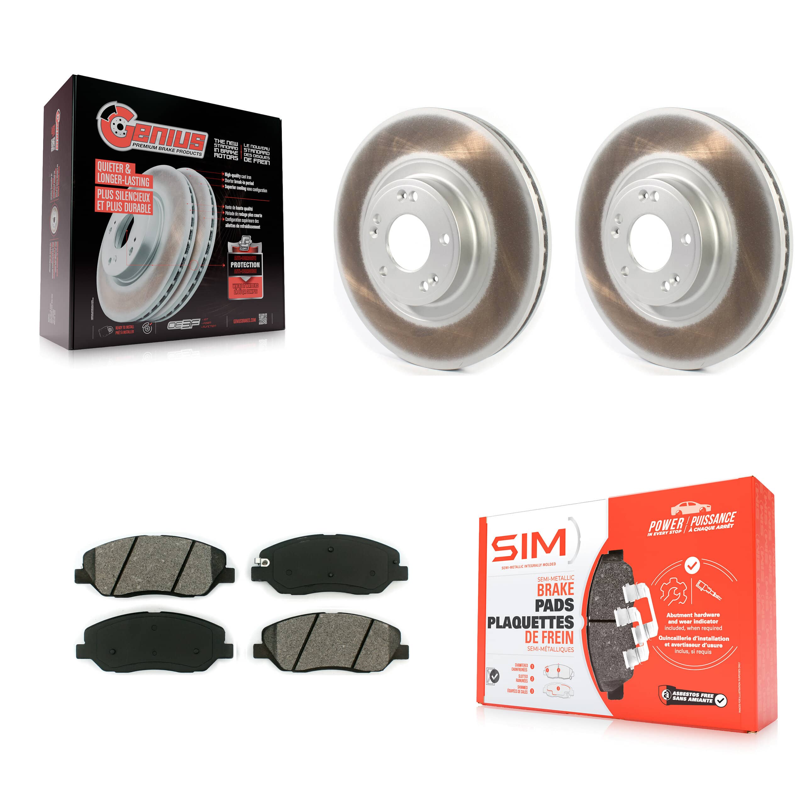 Transit Auto - KGS-101794 - Front Disc Brake Kits