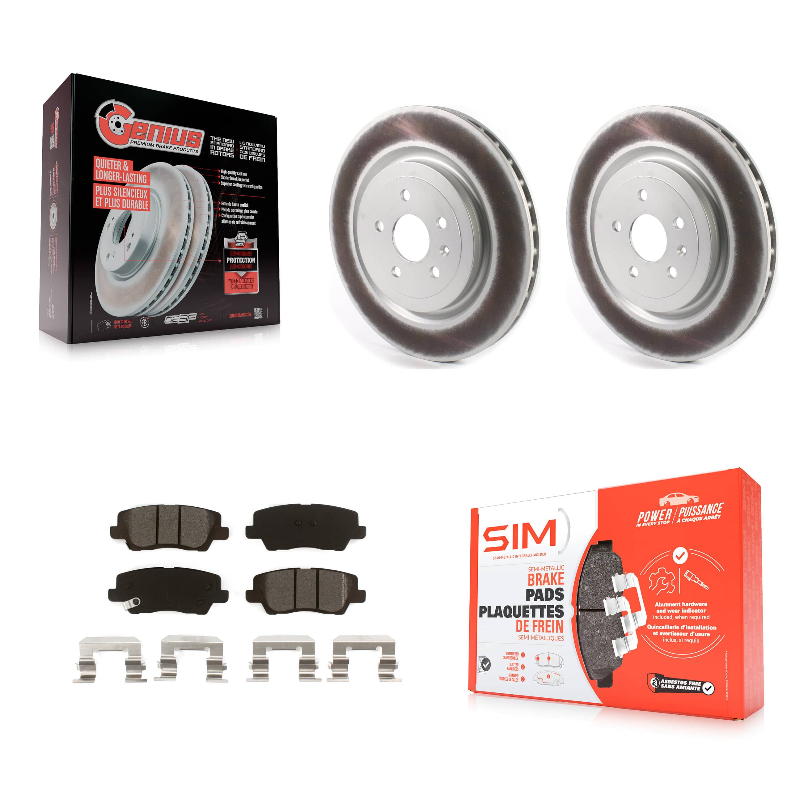 Transit Auto - KGS-102002 - Rear Disc Brake Kits