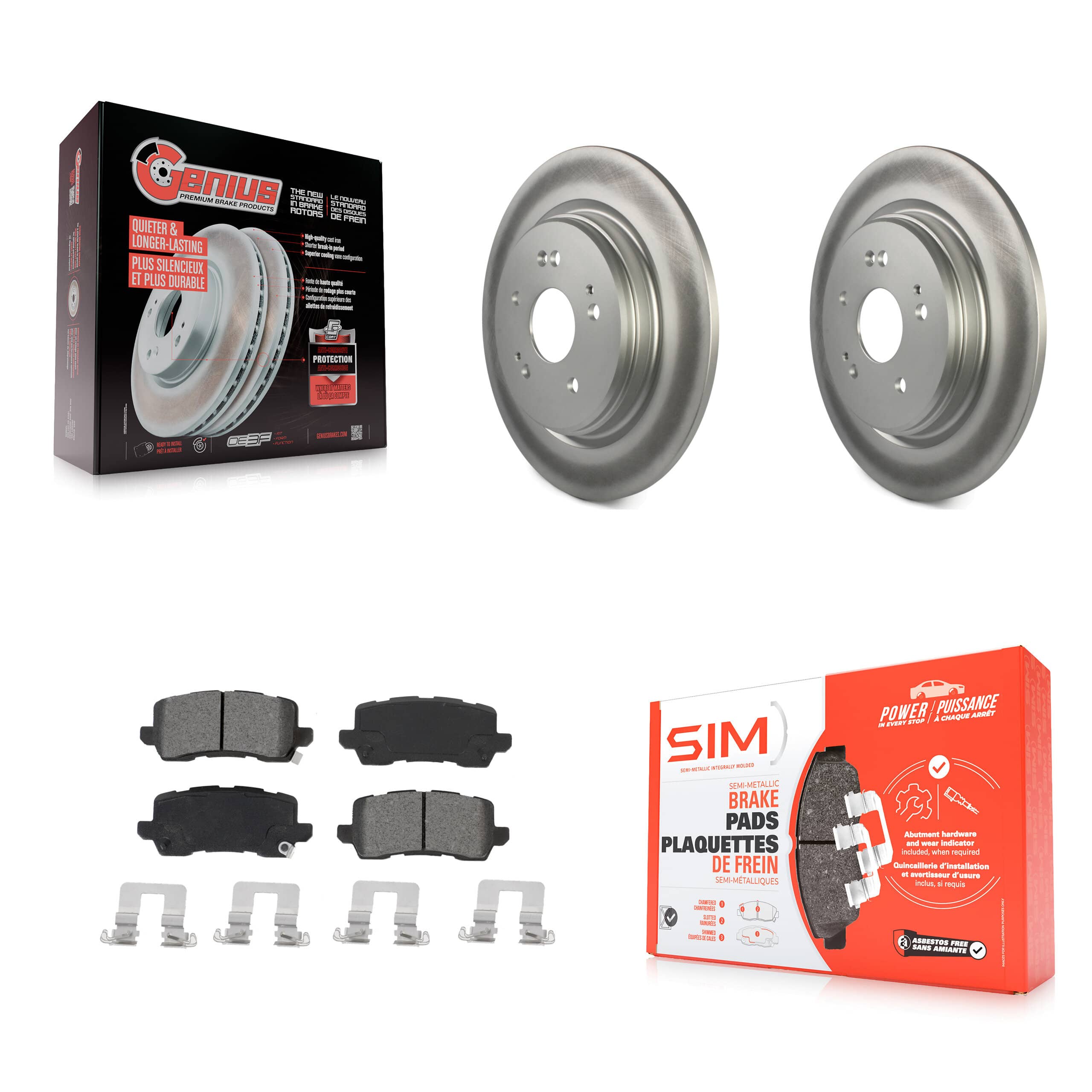 Transit Auto - KGS-102033 - Rear Disc Brake Kits