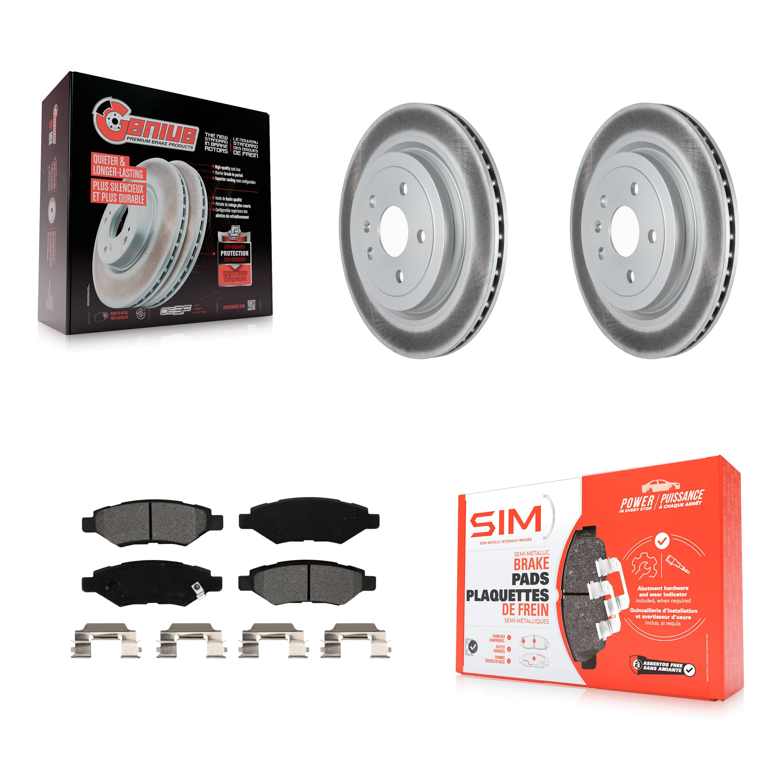 Transit Auto - KGS-102150 - Rear Disc Brake Kits