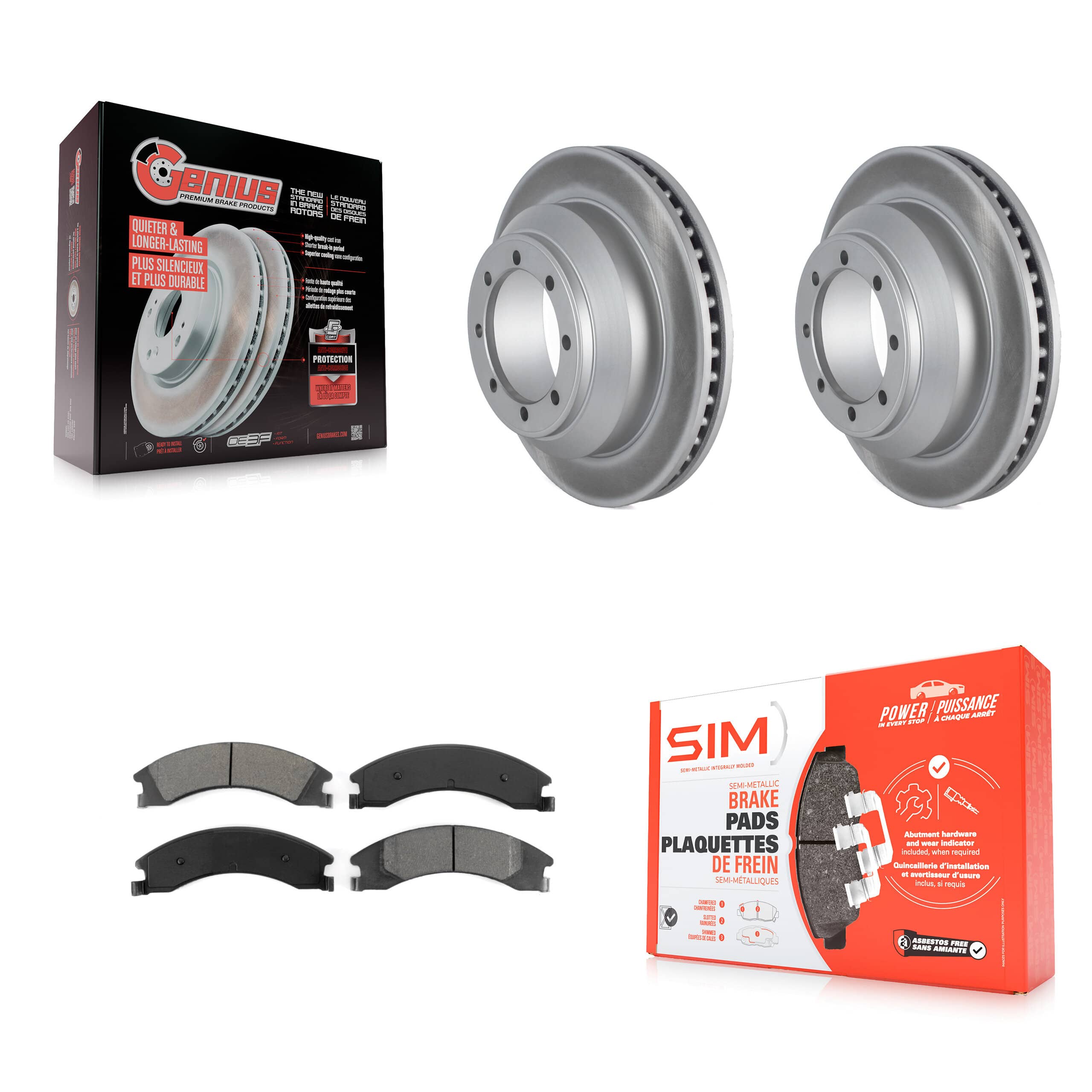 Transit Auto - KGS-102152 - Rear Disc Brake Kits