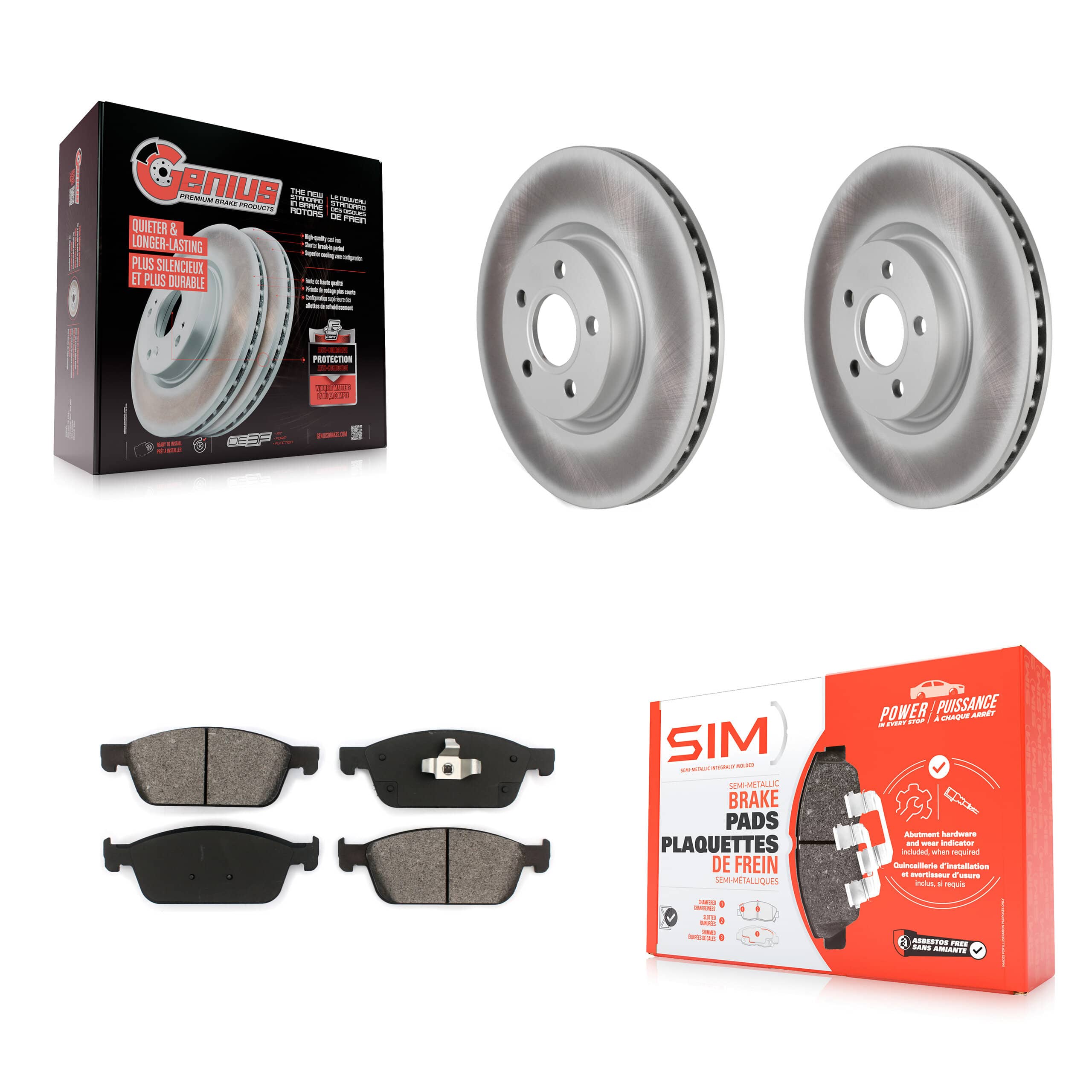 Transit Auto - KGS-102261 - Front Disc Brake Kits