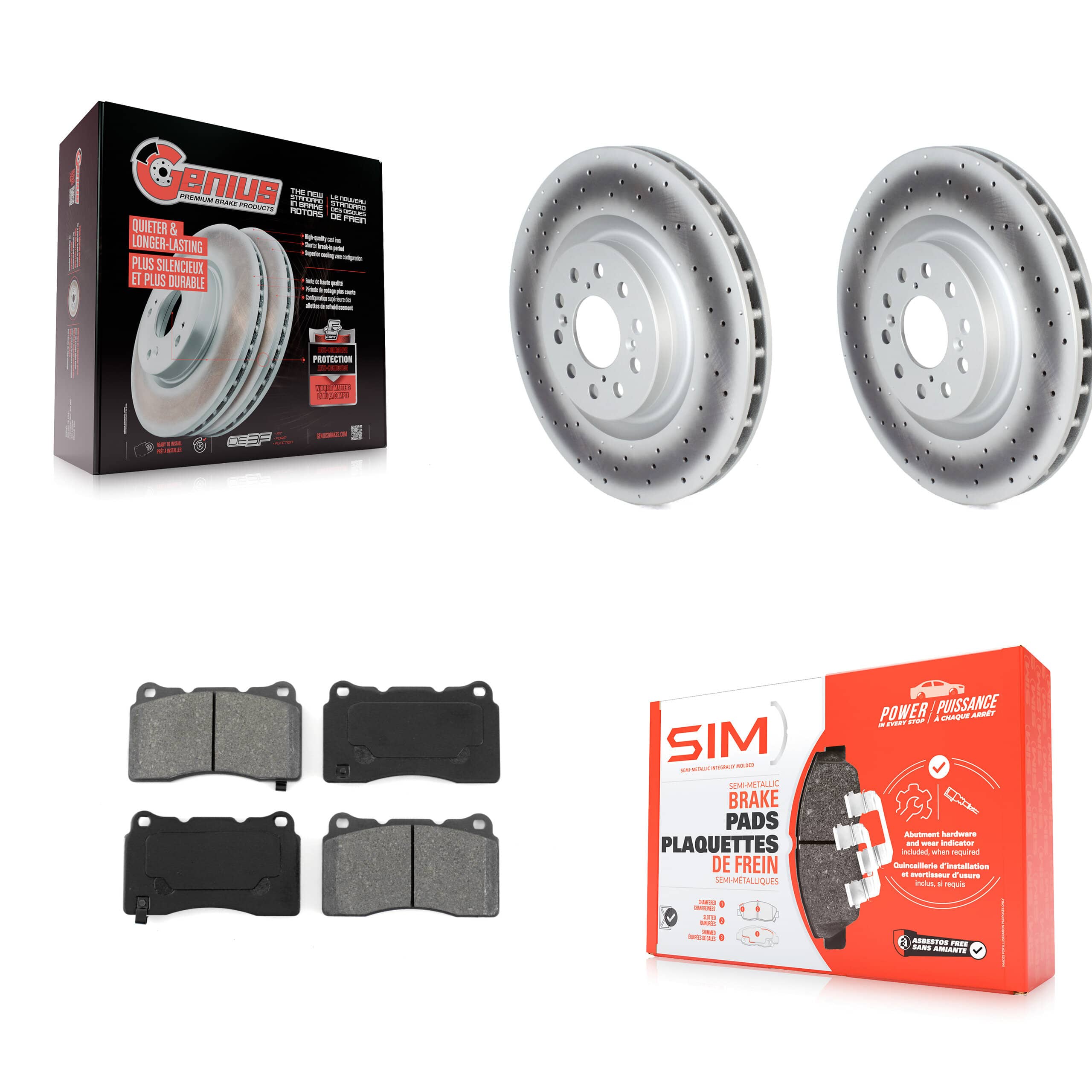 Transit Auto - KGS-102326 - Front Disc Brake Kits