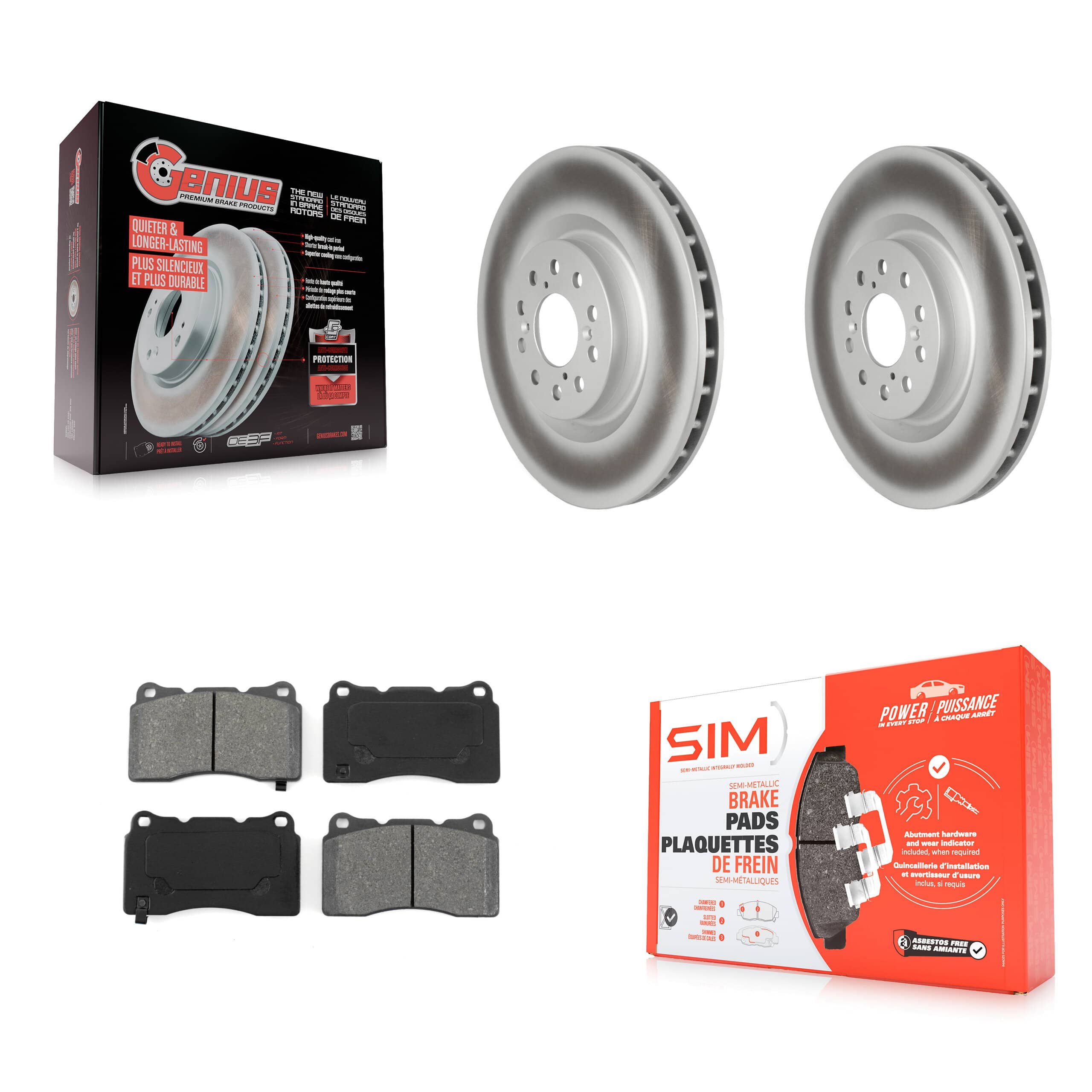 Transit Auto - KGS-102327 - Front Disc Brake Kits
