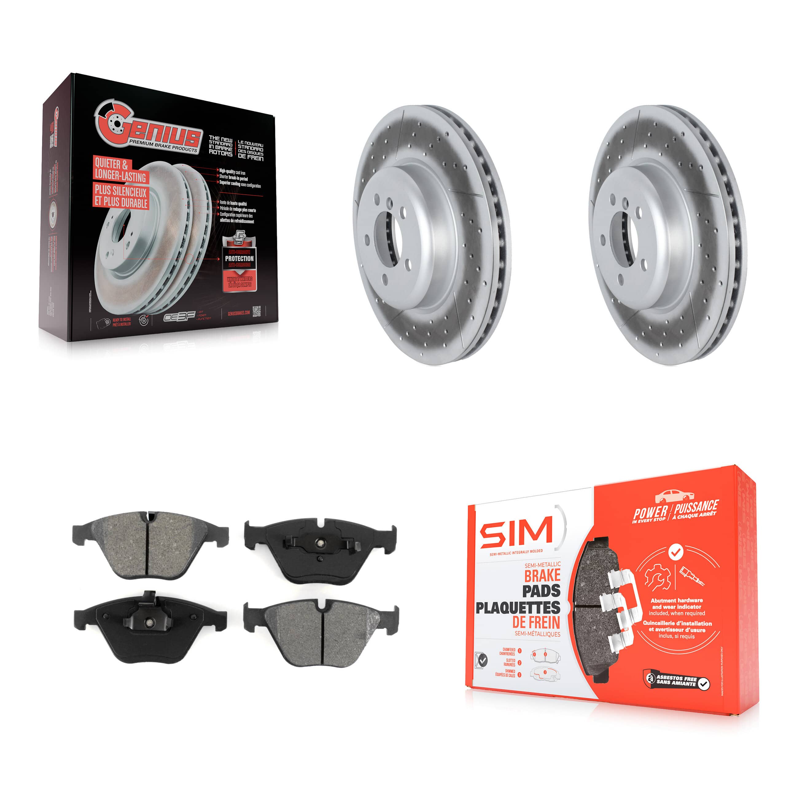 Transit Auto - KGS-102331 - Front Disc Brake Kits