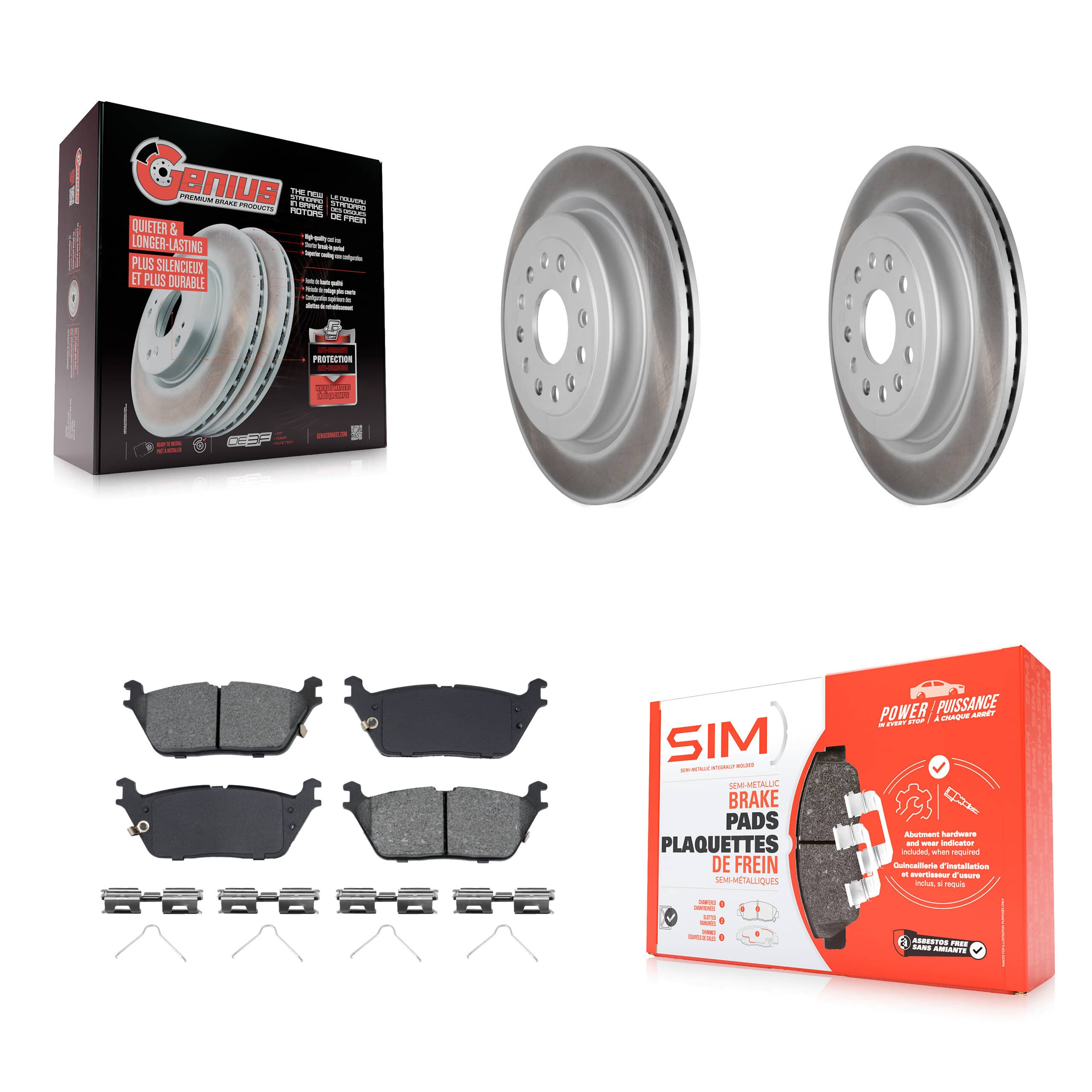 Transit Auto - KGS-102366 - Rear Disc Brake Kits