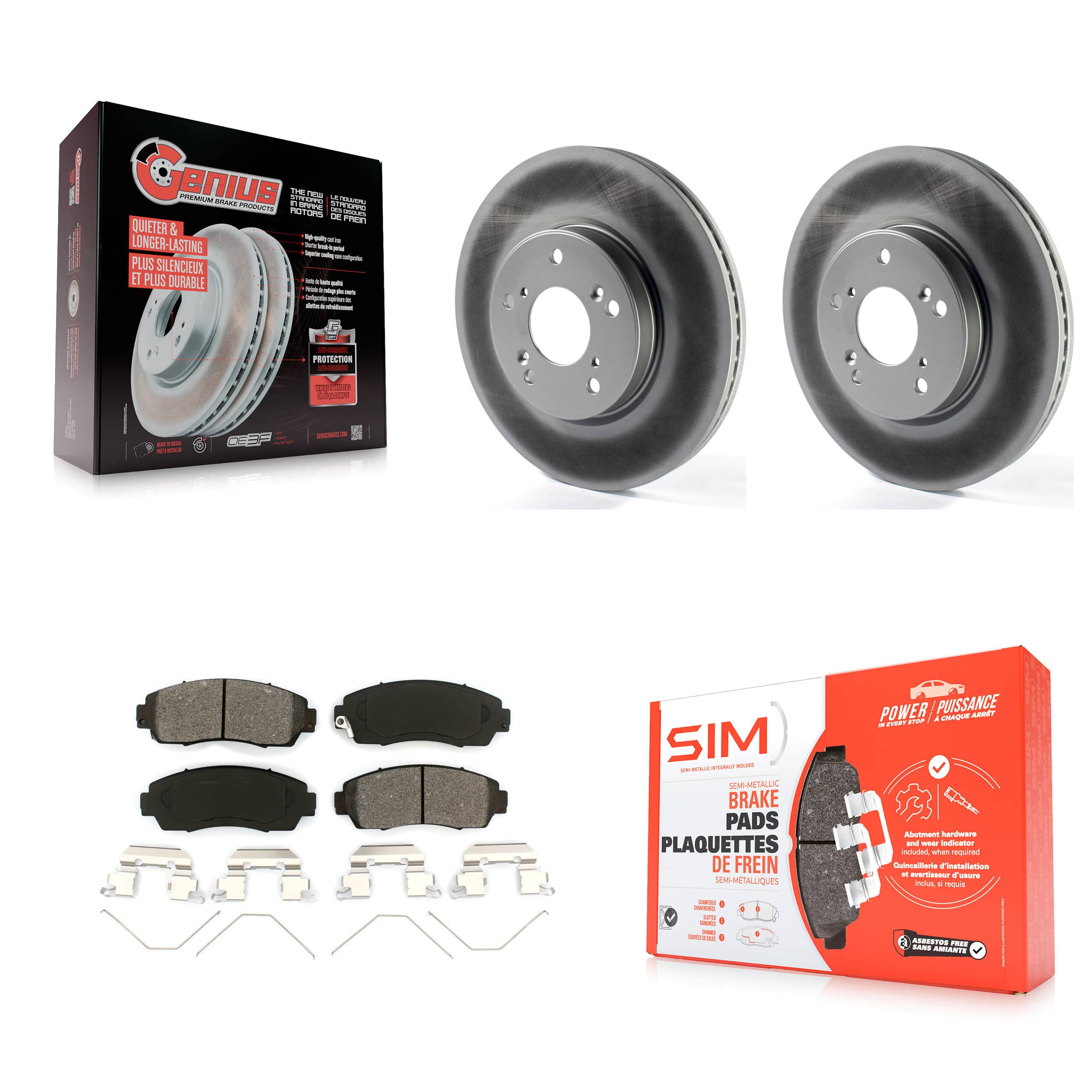 Transit Auto - KGS-102403 - Front Disc Brake Kits