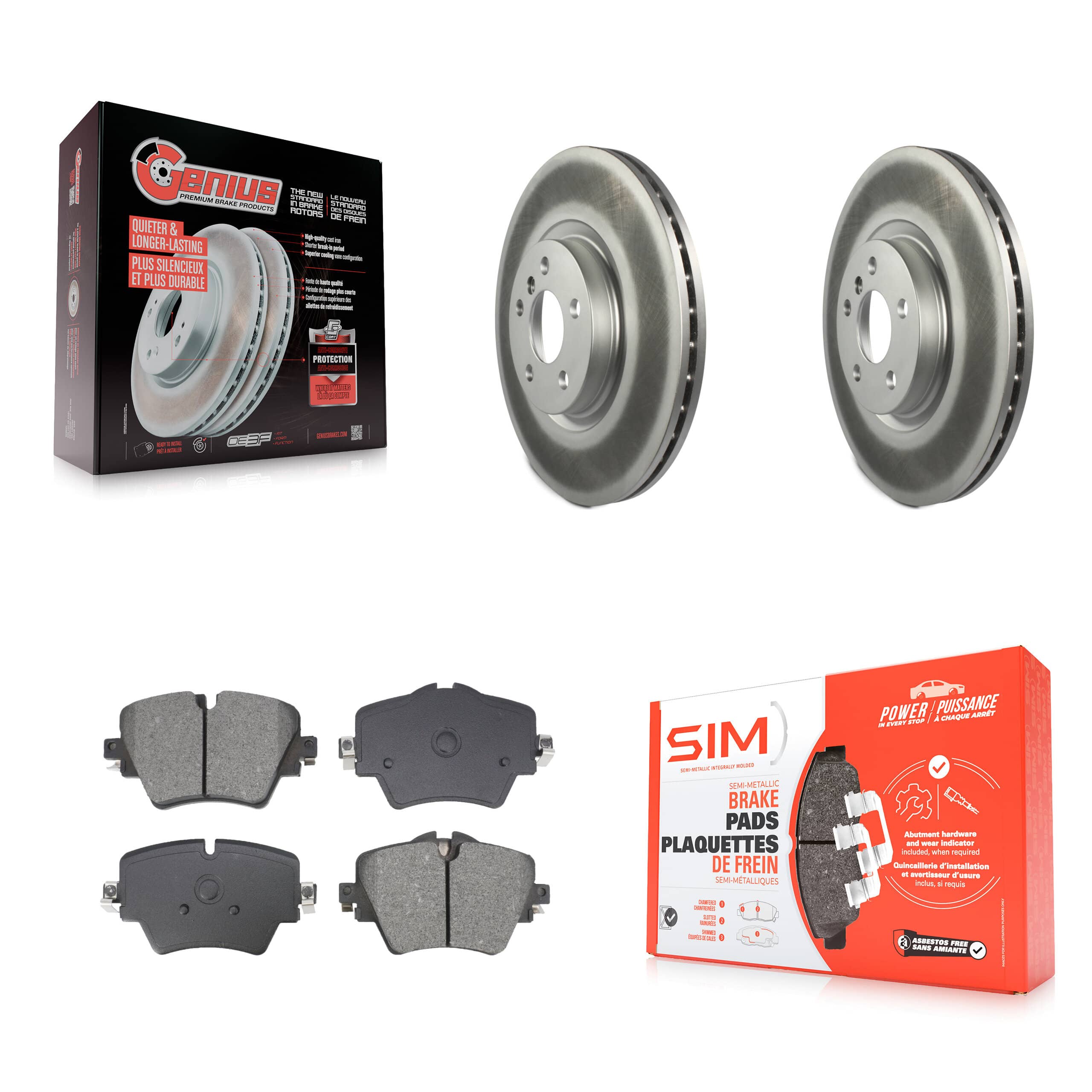 Transit Auto - KGS-102623 - Front Disc Brake Kits