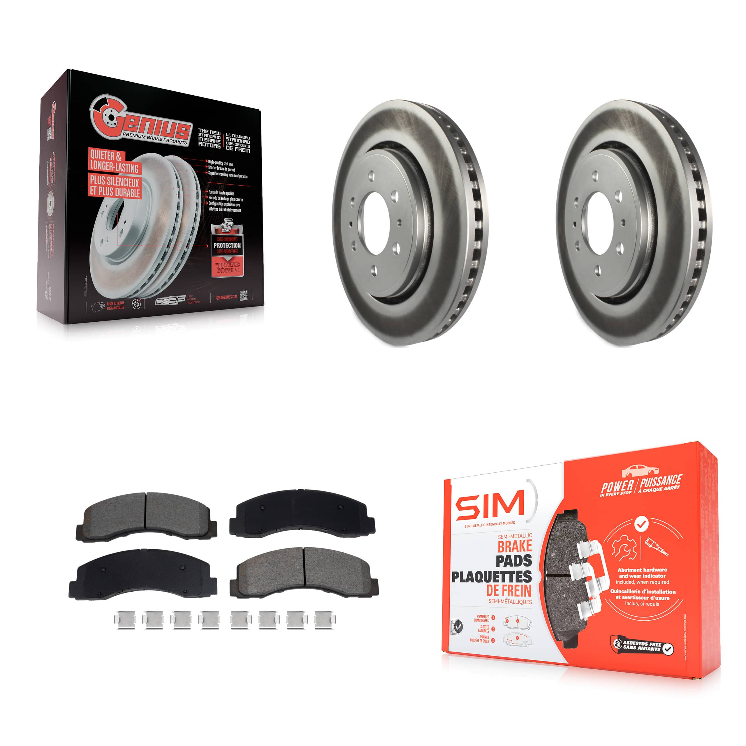 Transit Auto - KGS-102631 - Front Disc Brake Kits