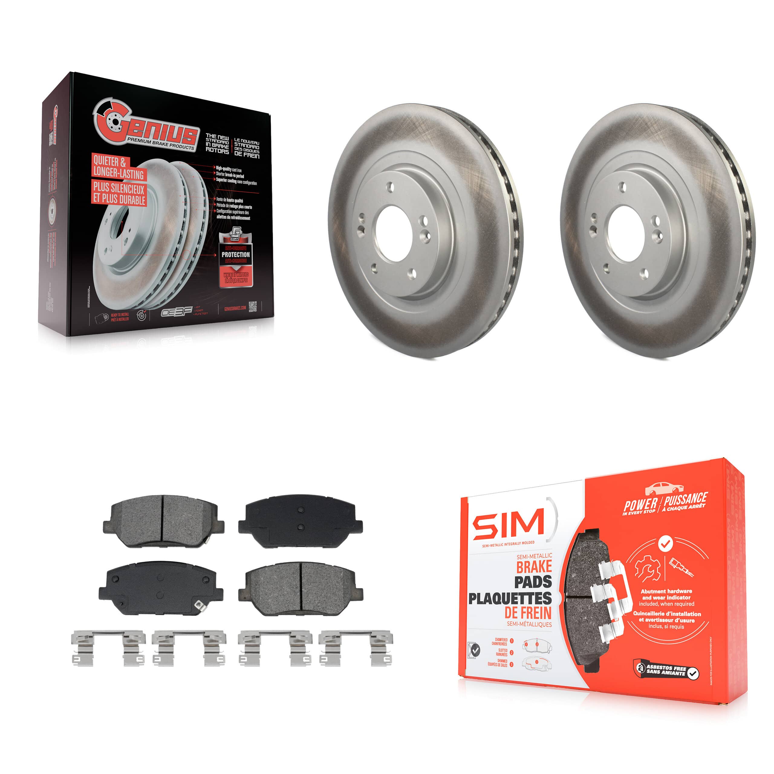 Transit Auto - KGS-102678 - Front Disc Brake Kits