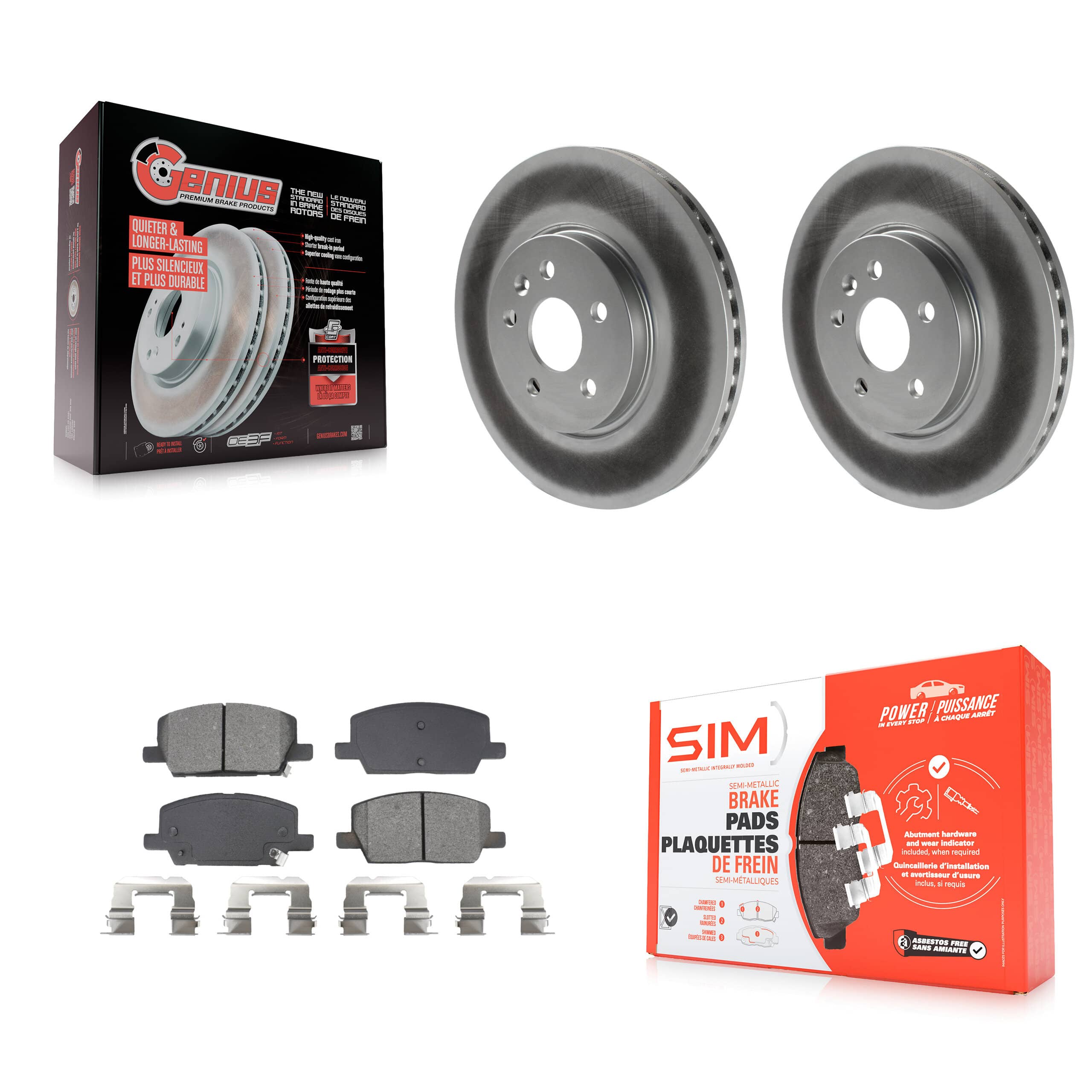 Transit Auto - KGS-102682 - Front Disc Brake Kits