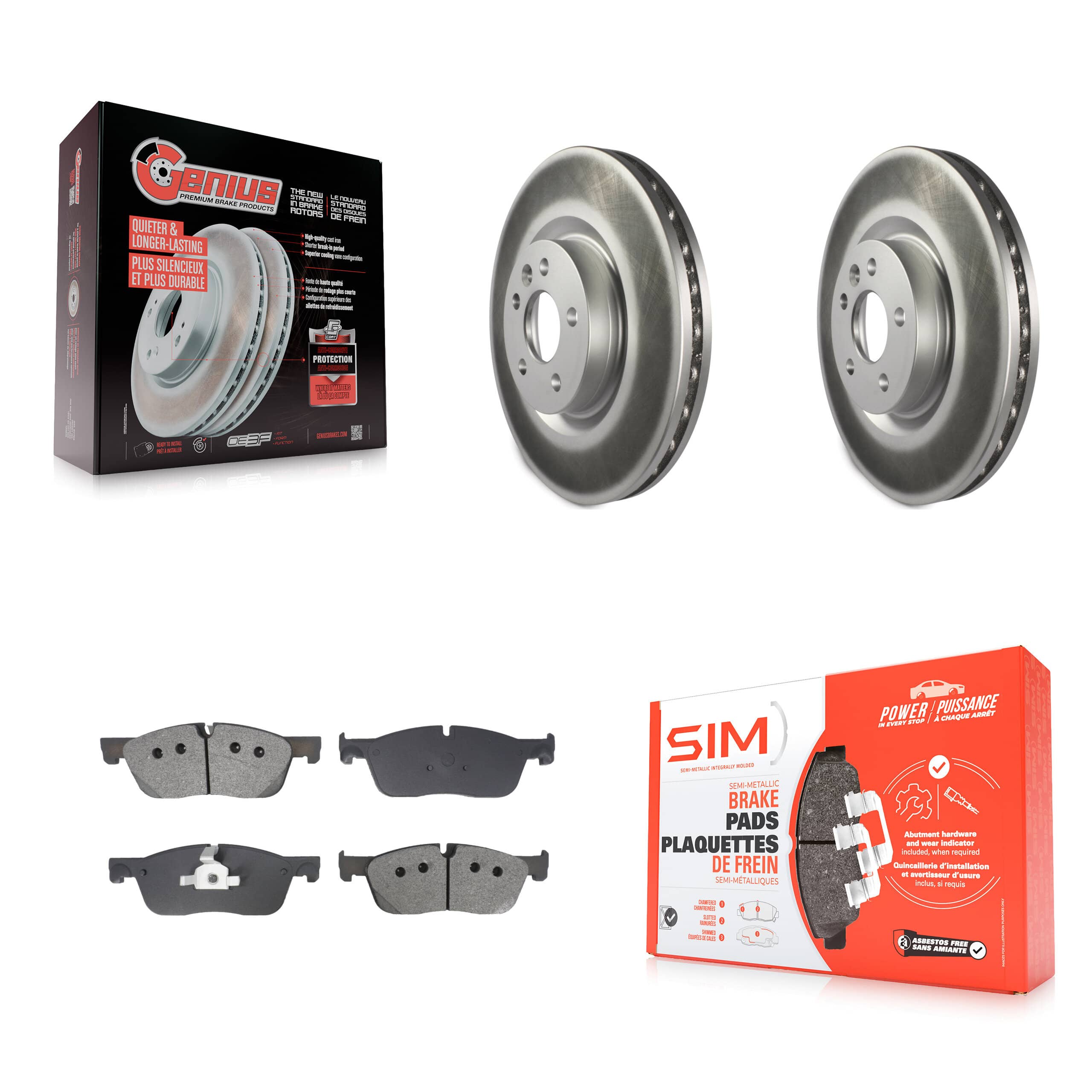Transit Auto - KGS-102683 - Front Disc Brake Kits
