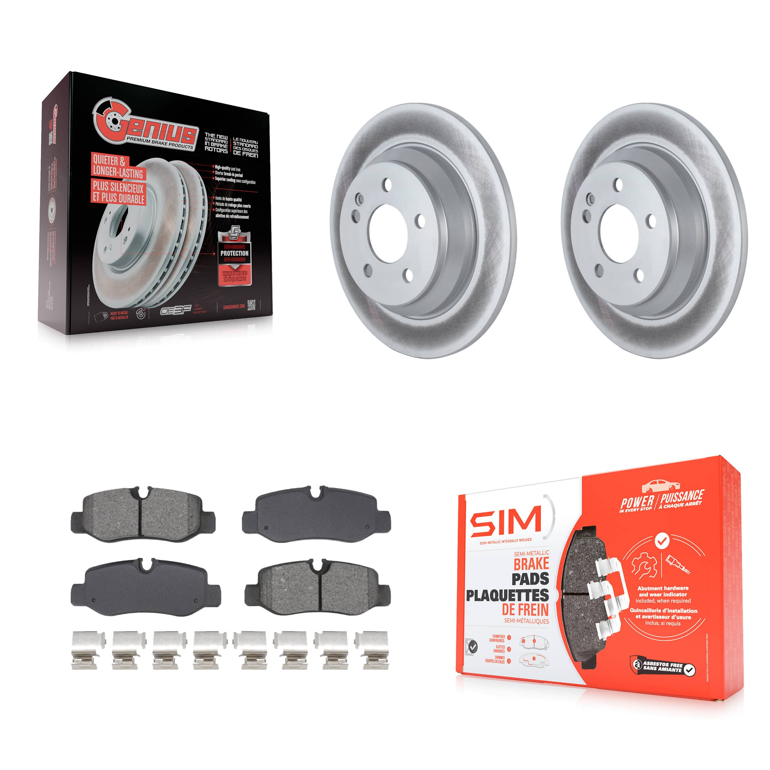 Transit Auto - KGS-102697 - Rear Disc Brake Kits