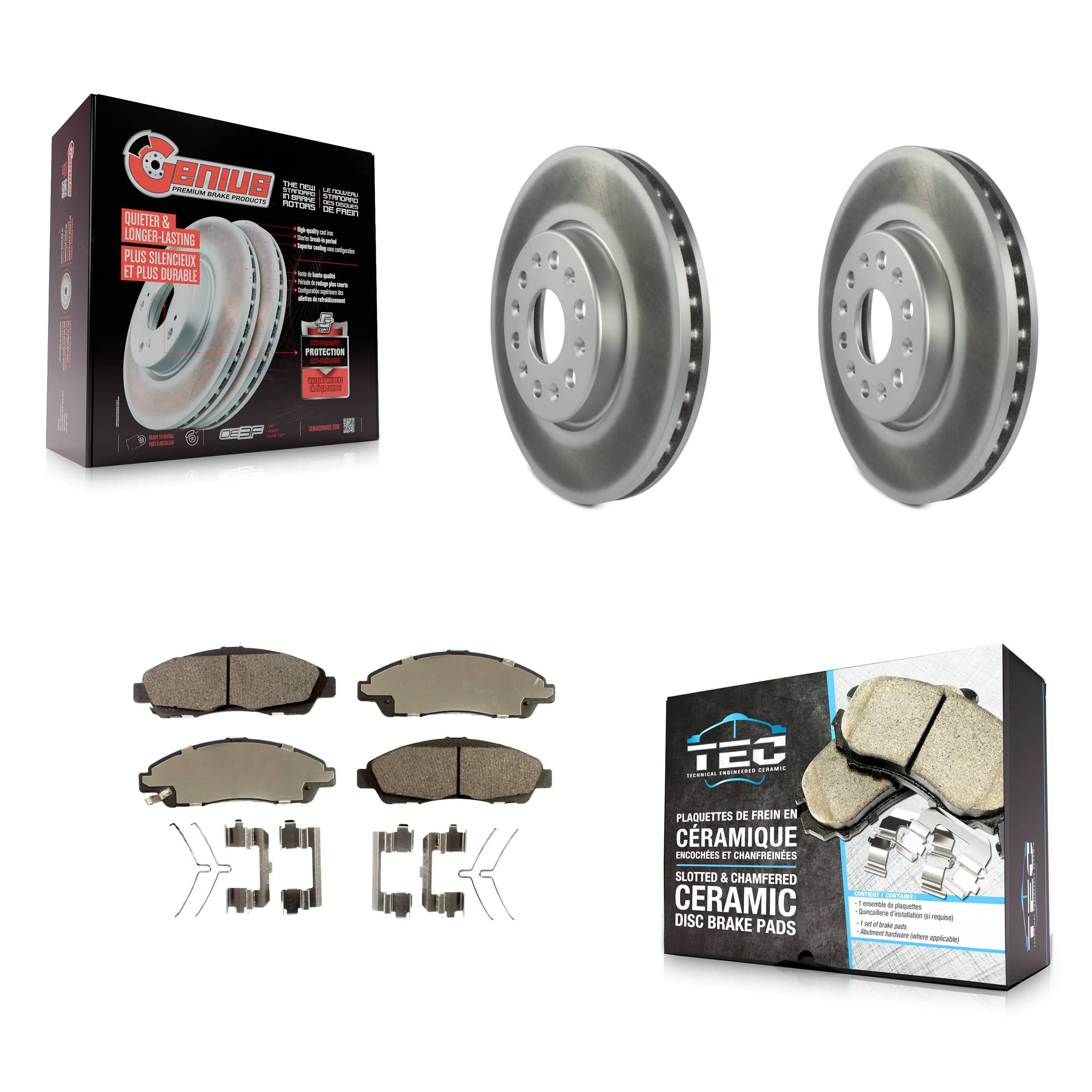 Transit Auto - KGT-100072 - Front Disc Brake Kits