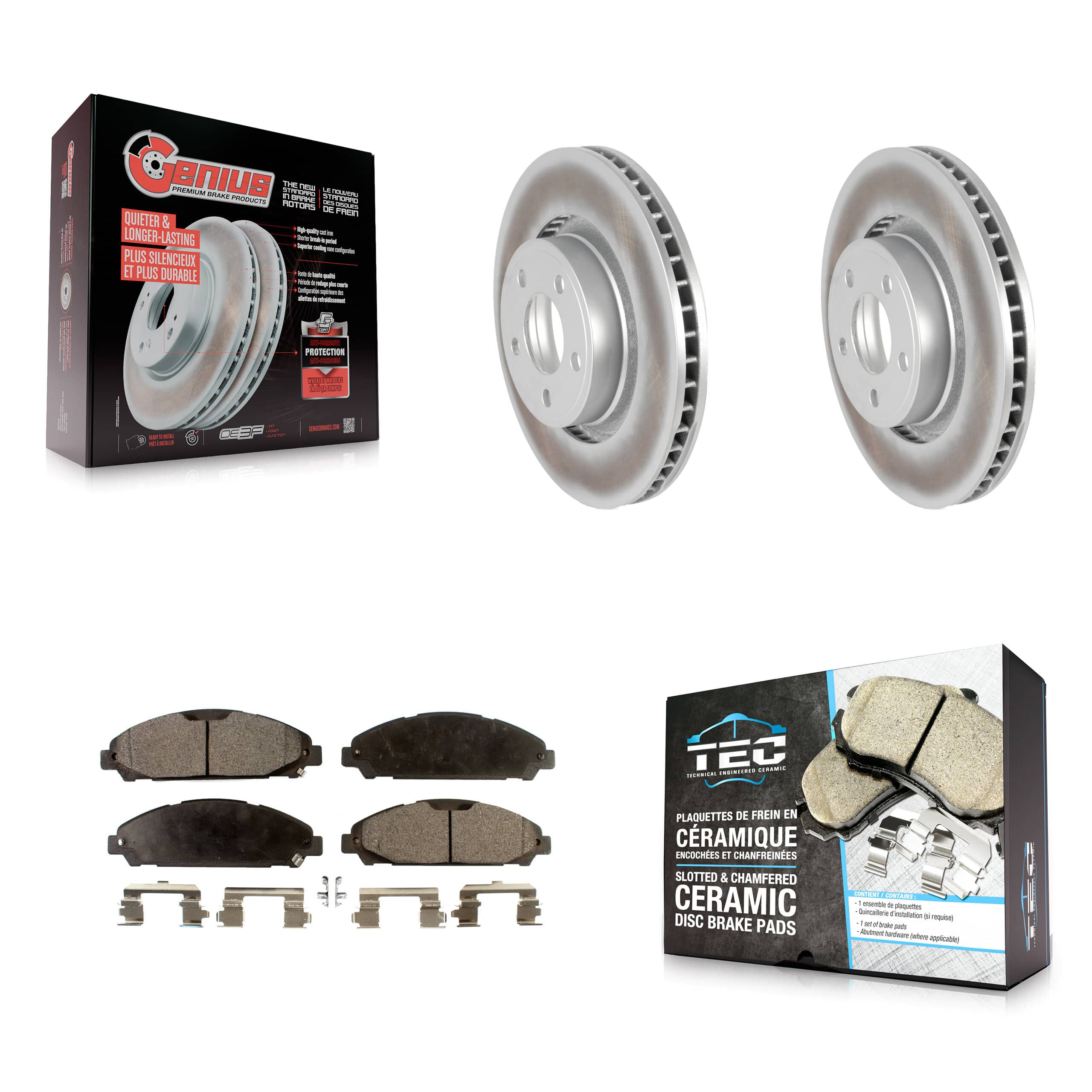 Transit Auto - KGT-100131 - Front Disc Brake Kits