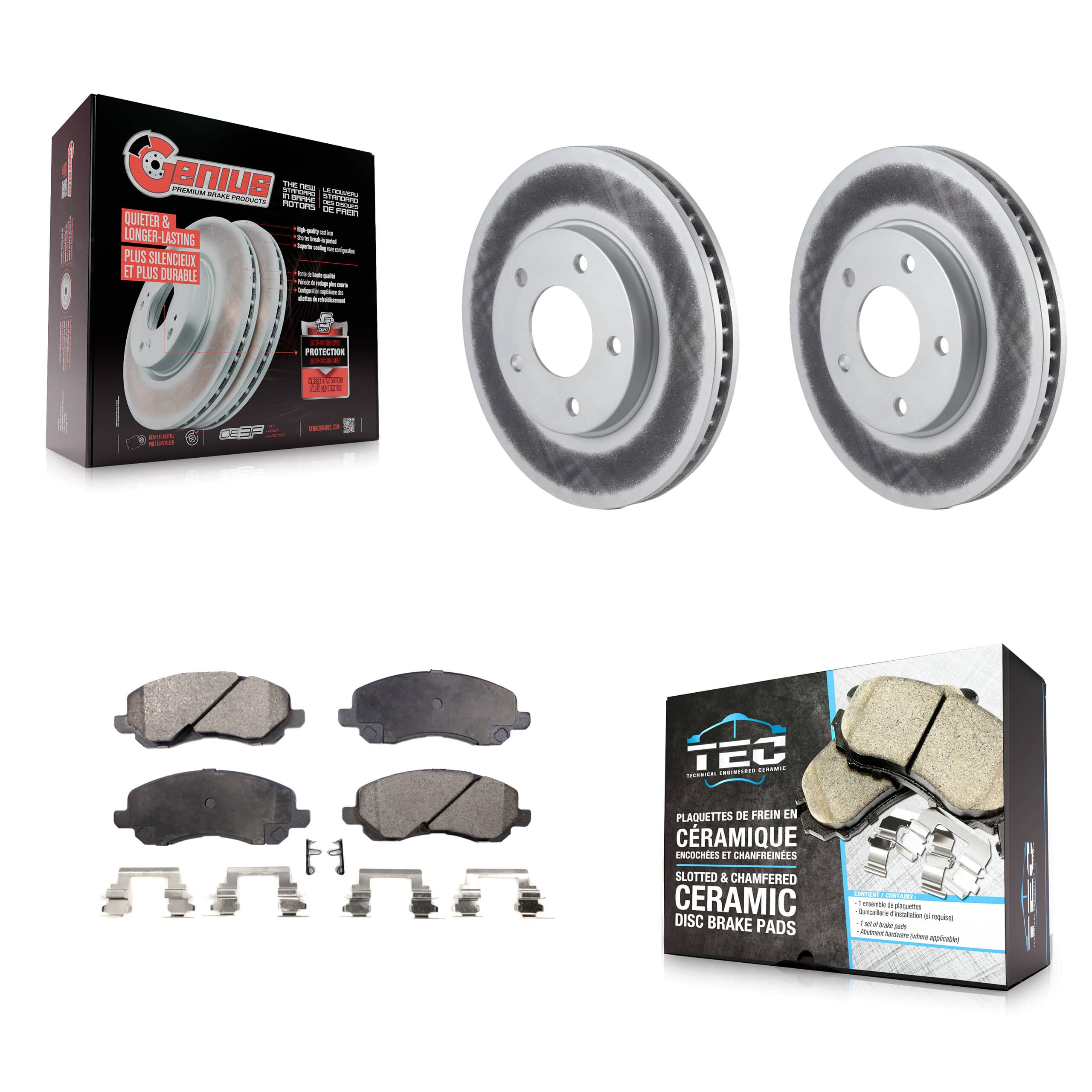 Transit Auto - KGT-100145 - Front Disc Brake Kits