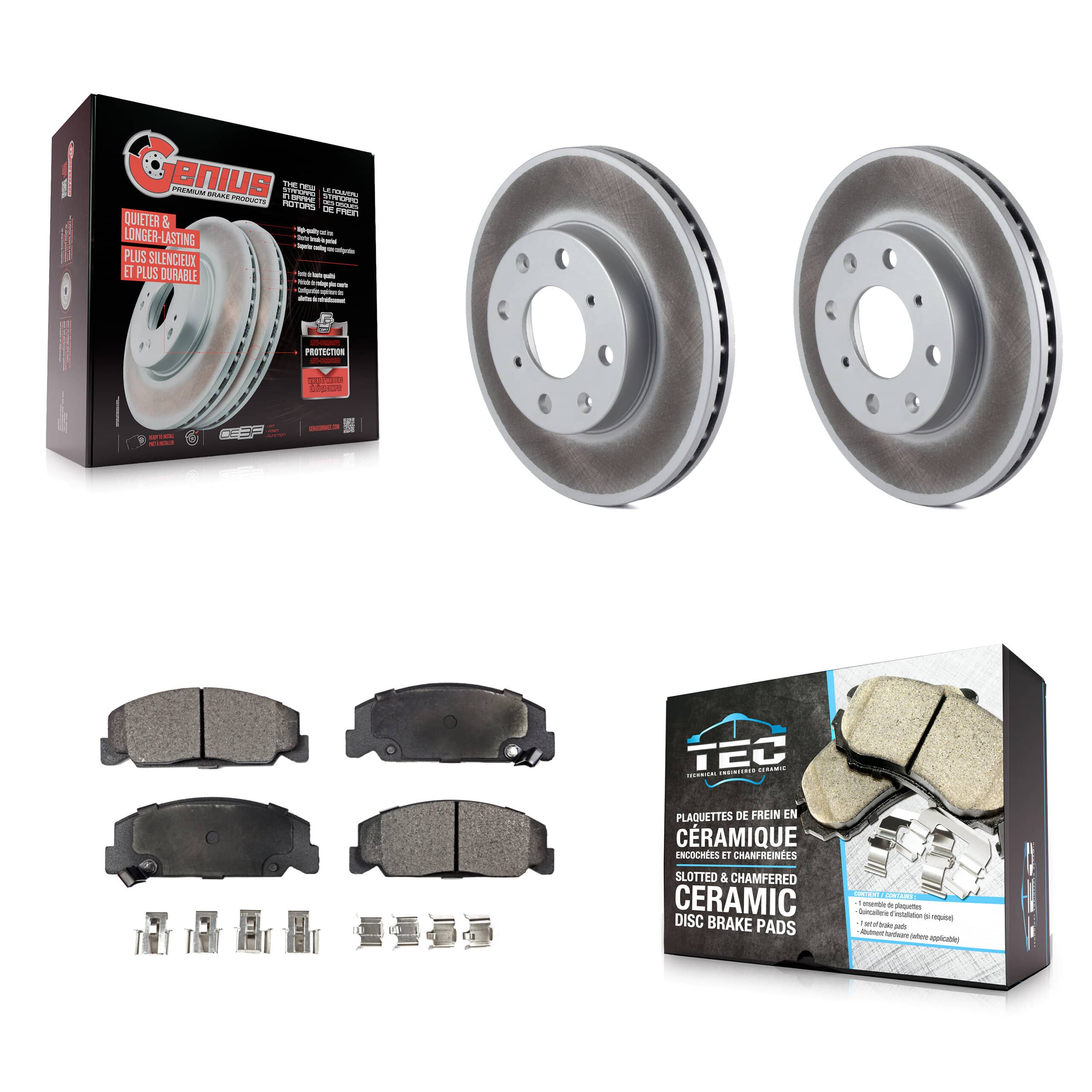 Transit Auto - KGT-100192 - Front Disc Brake Kits