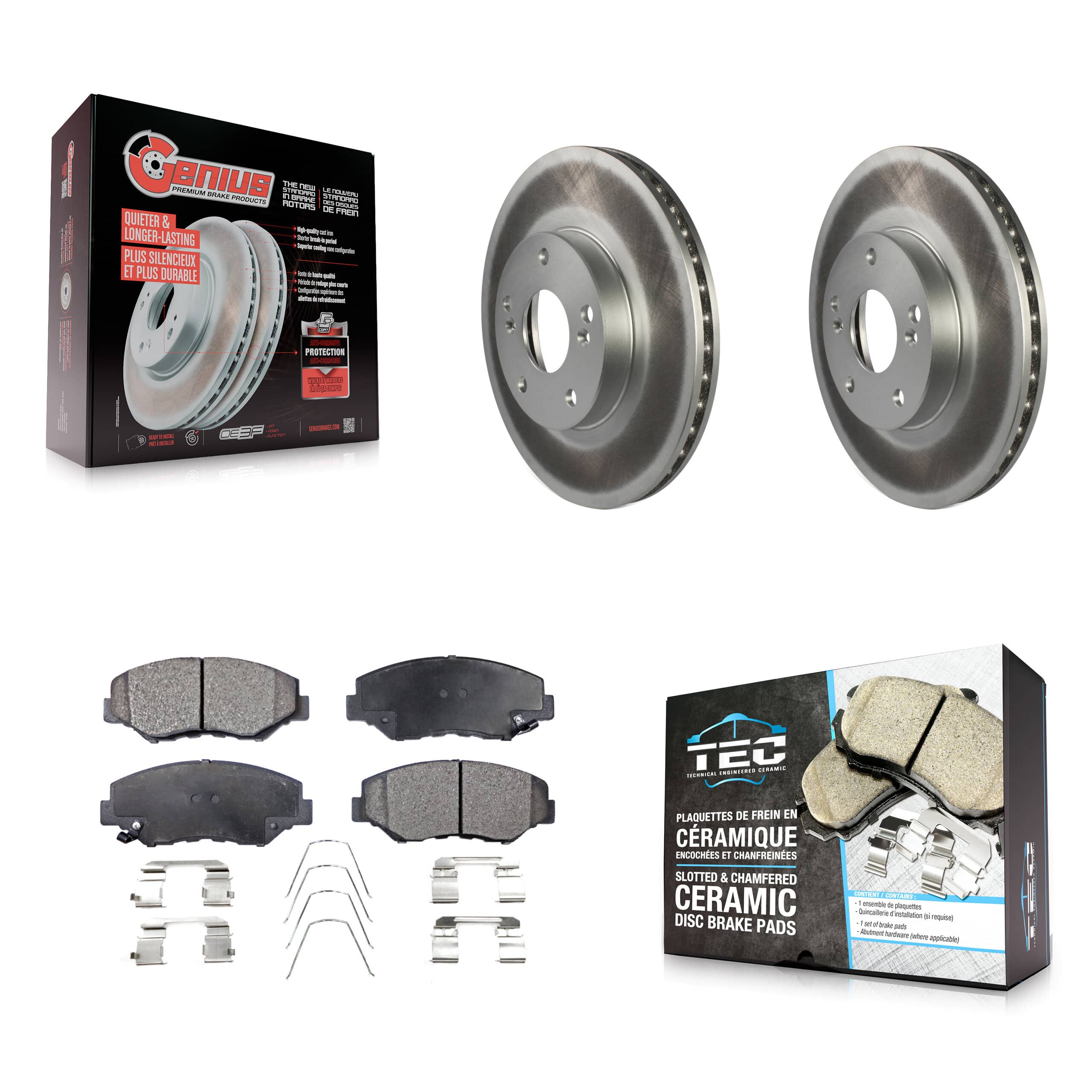 Transit Auto - KGT-100219 - Front Disc Brake Kits