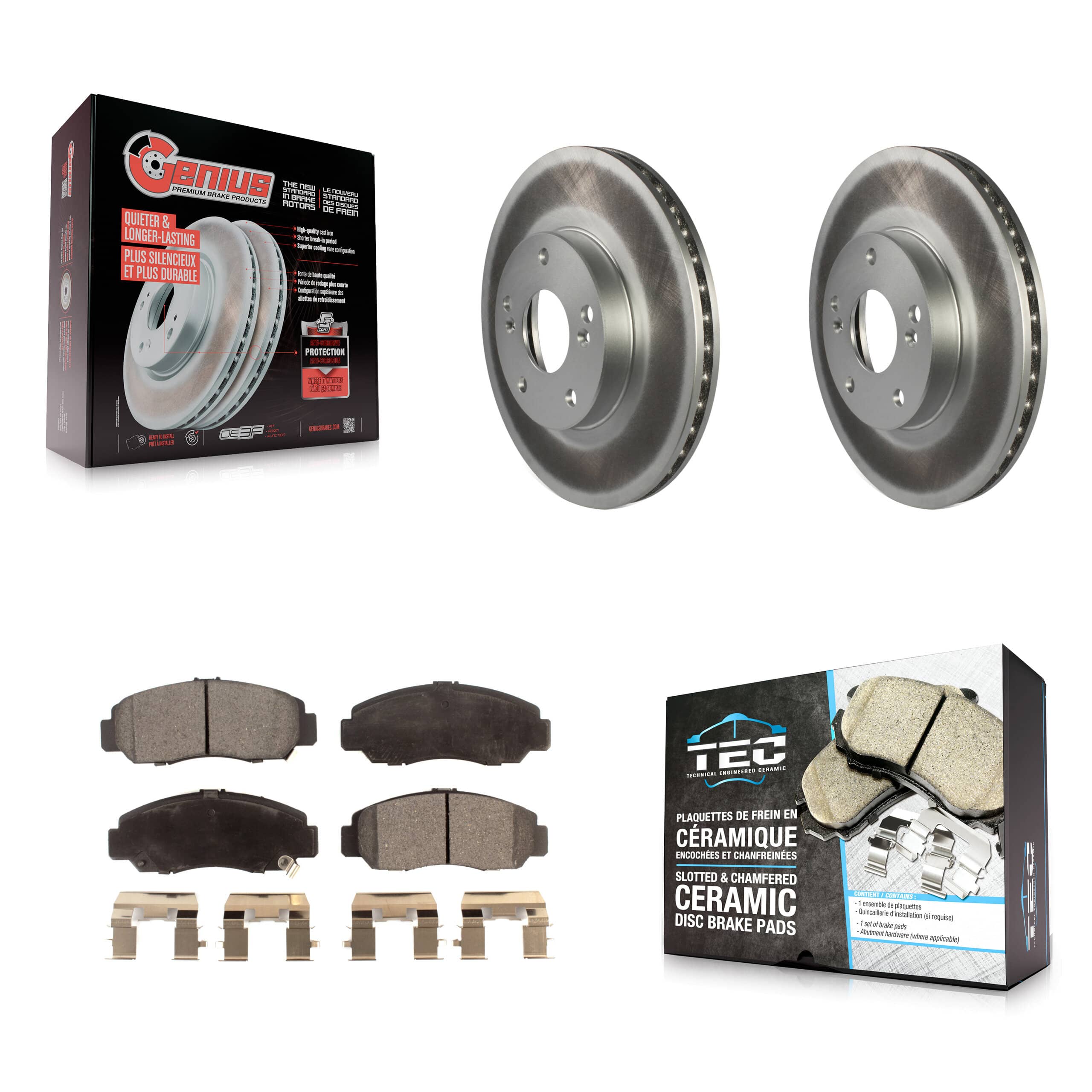 Transit Auto - KGT-100220 - Front Disc Brake Kits