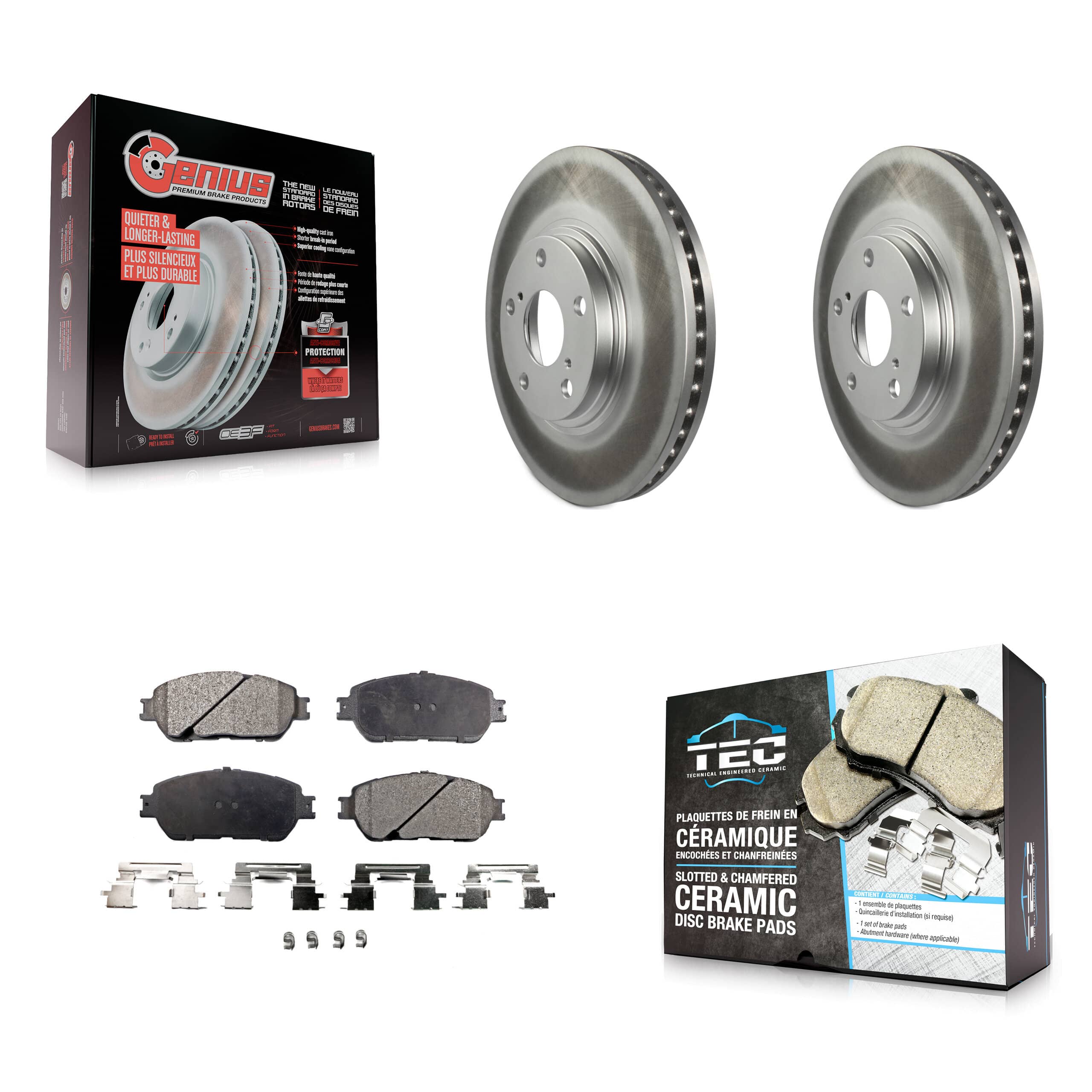 Transit Auto - KGT-100238 - Front Disc Brake Kits