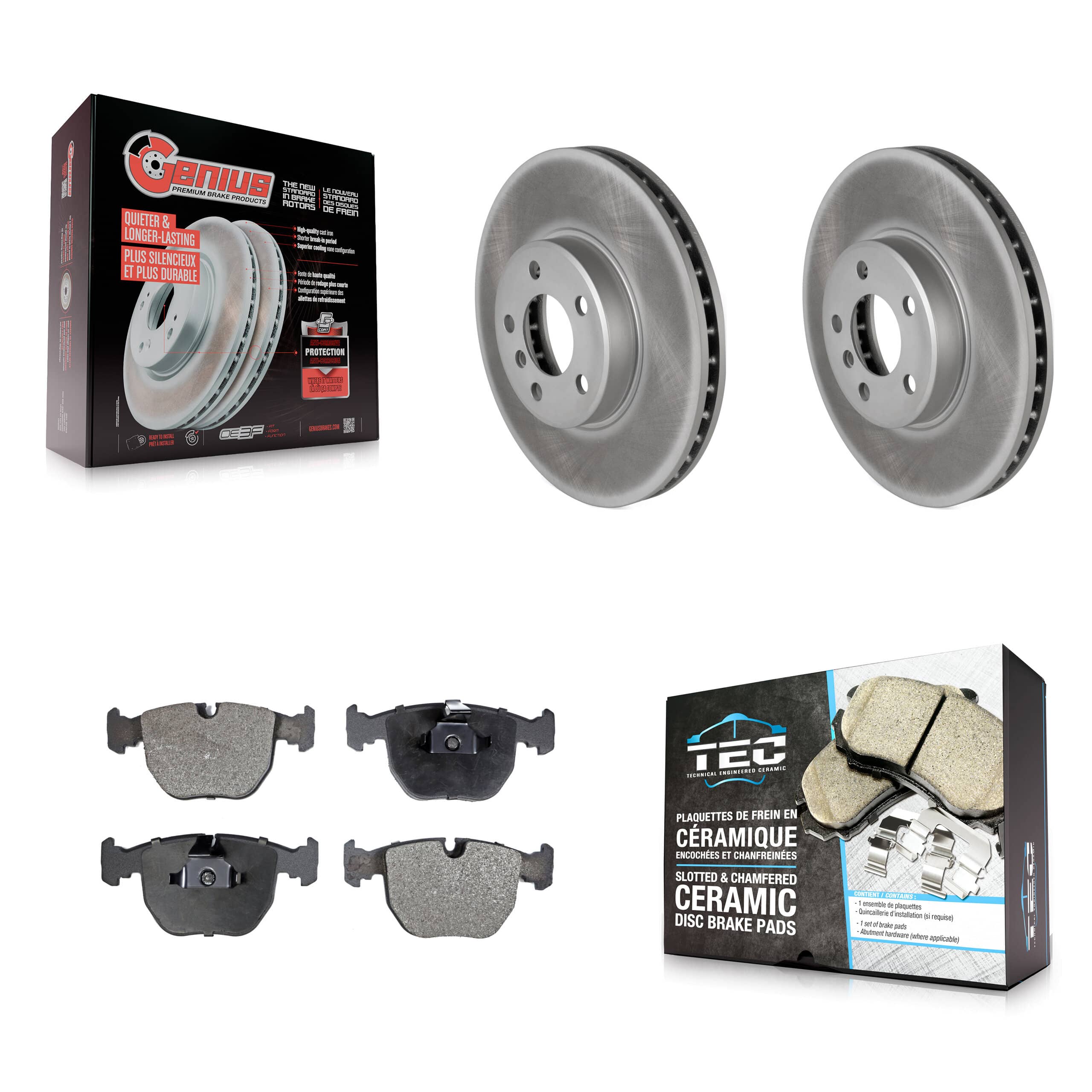 Transit Auto - KGT-100254 - Front Disc Brake Kits
