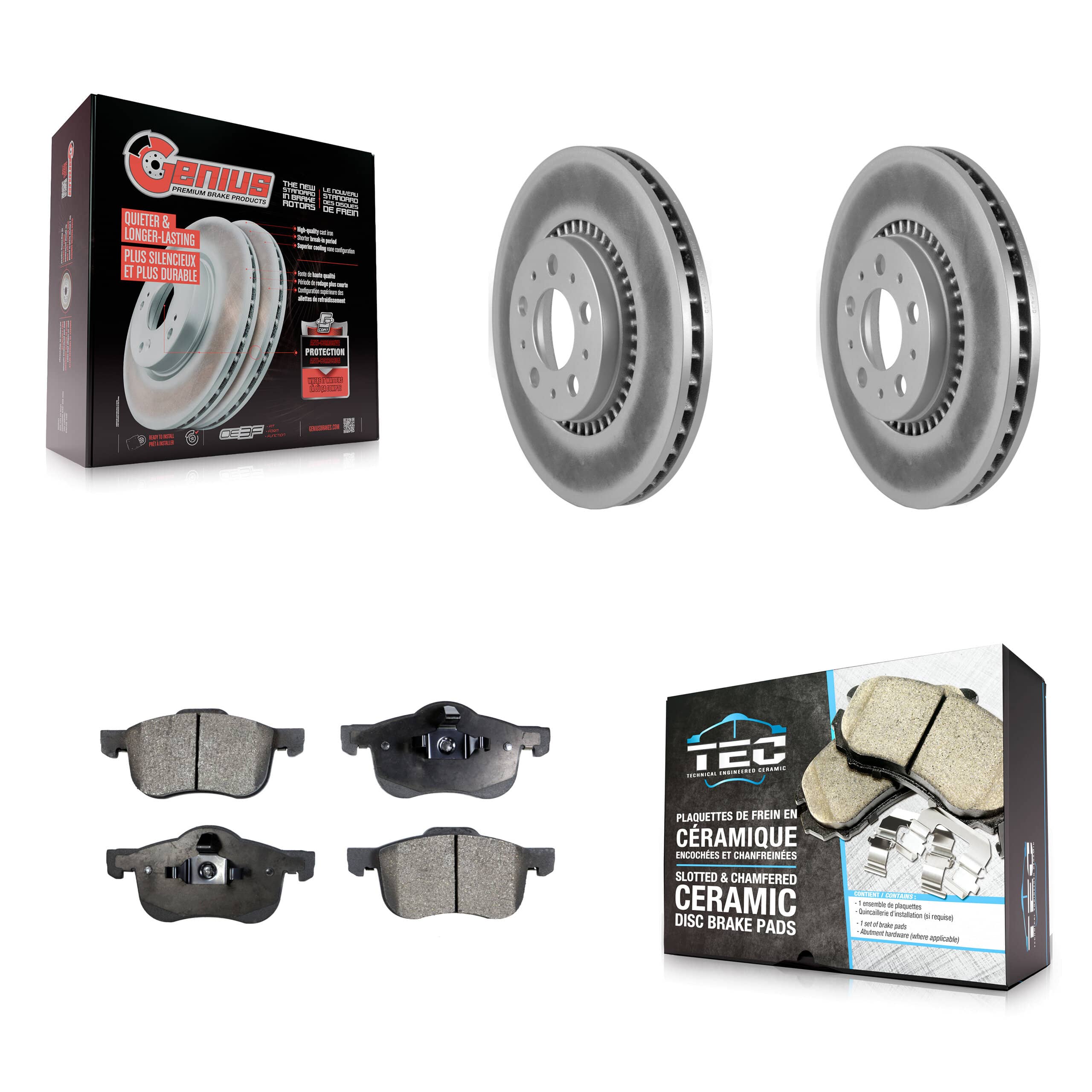 Transit Auto - KGT-100266 - Front Disc Brake Kits