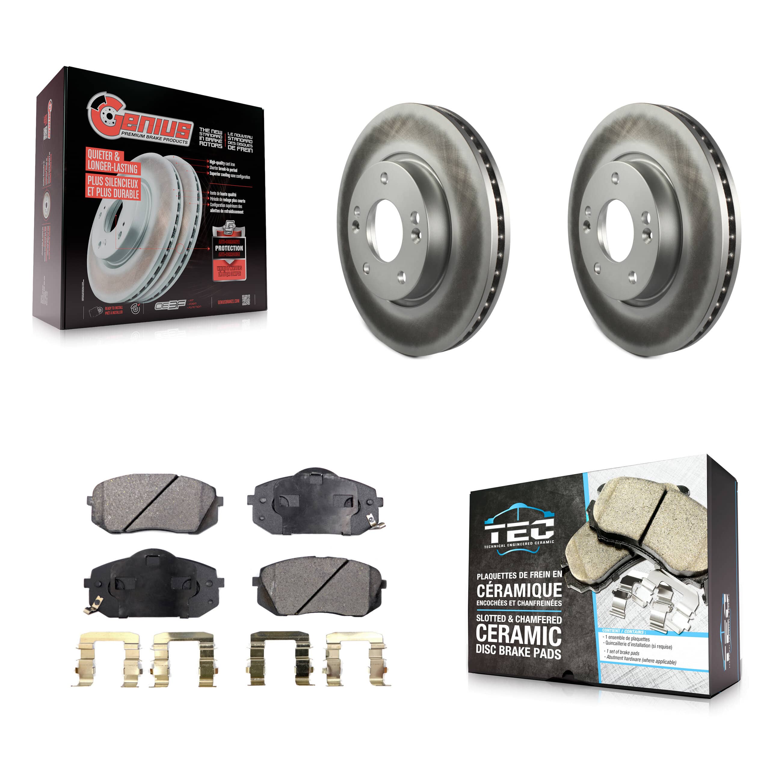Transit Auto - KGT-100277 - Front Disc Brake Kits