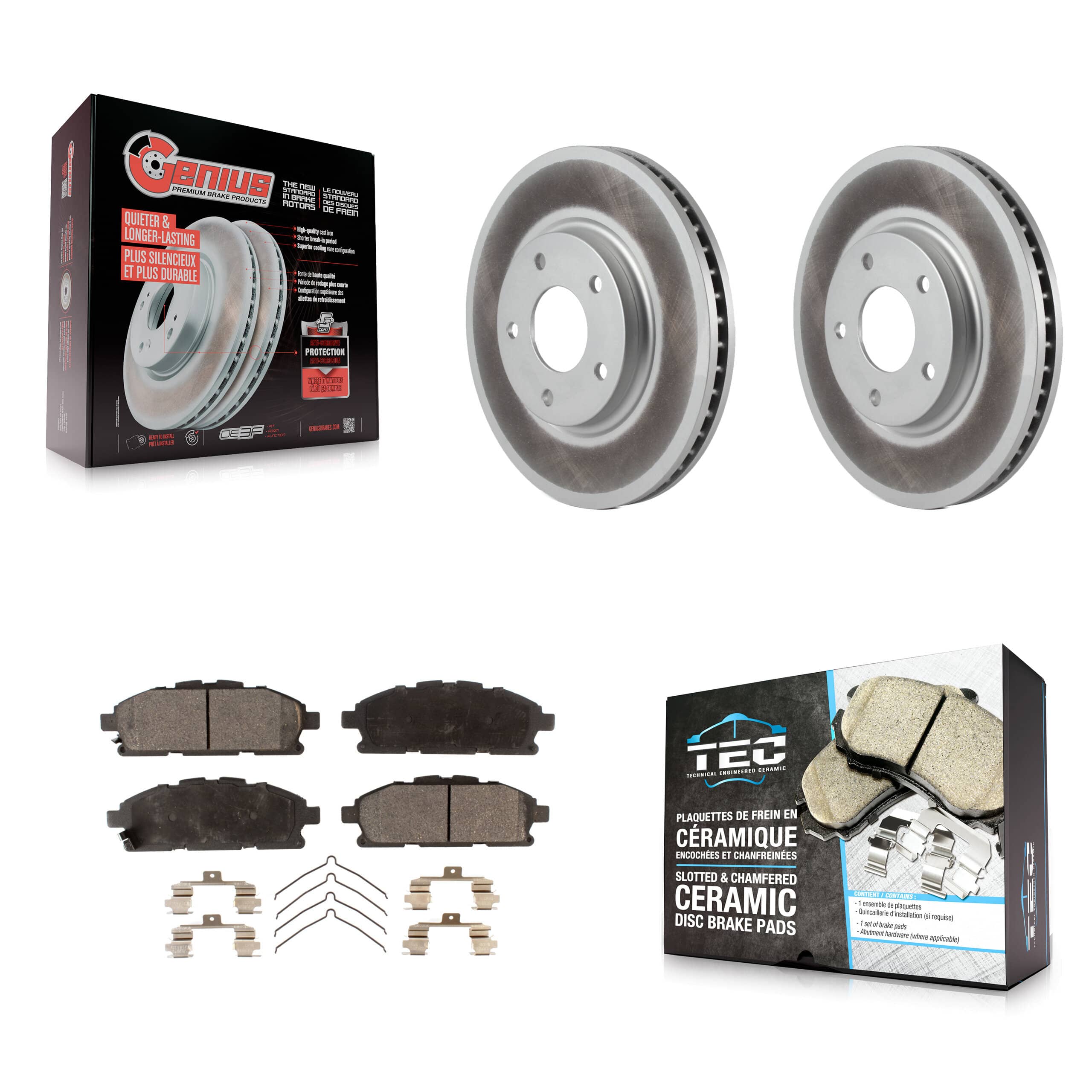 Transit Auto - KGT-100289 - Front Disc Brake Kits