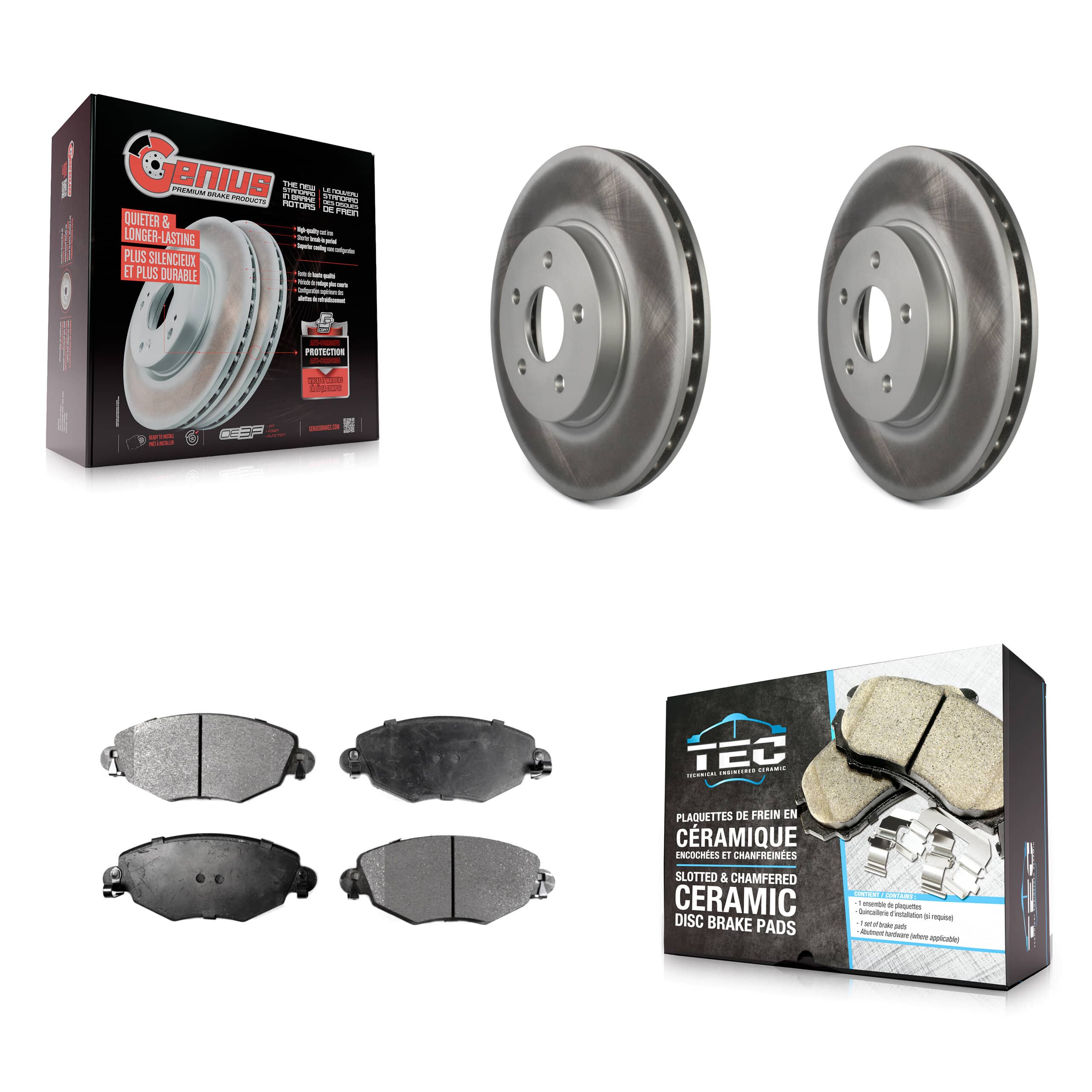Transit Auto - KGT-100307 - Front Disc Brake Kits