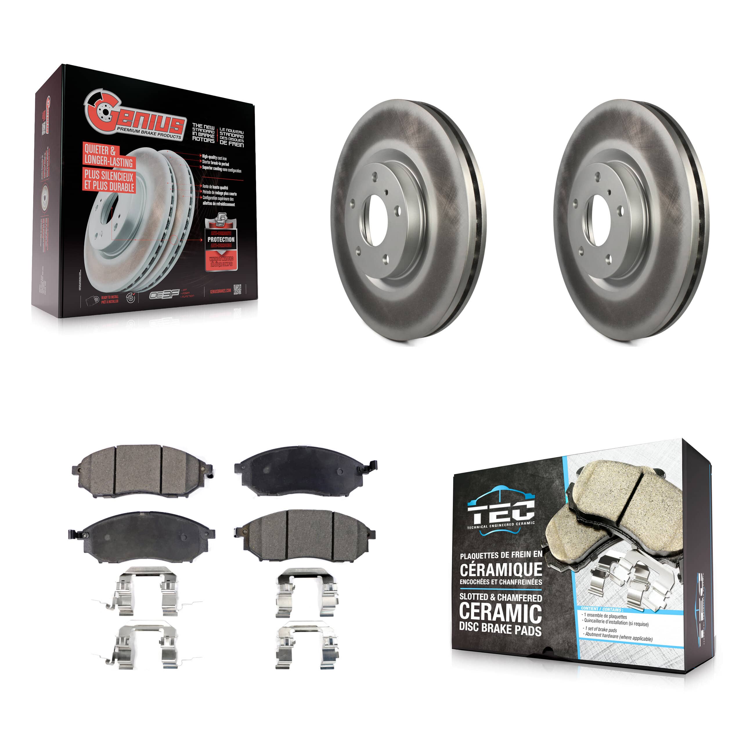Transit Auto - KGT-100318 - Front Disc Brake Kits