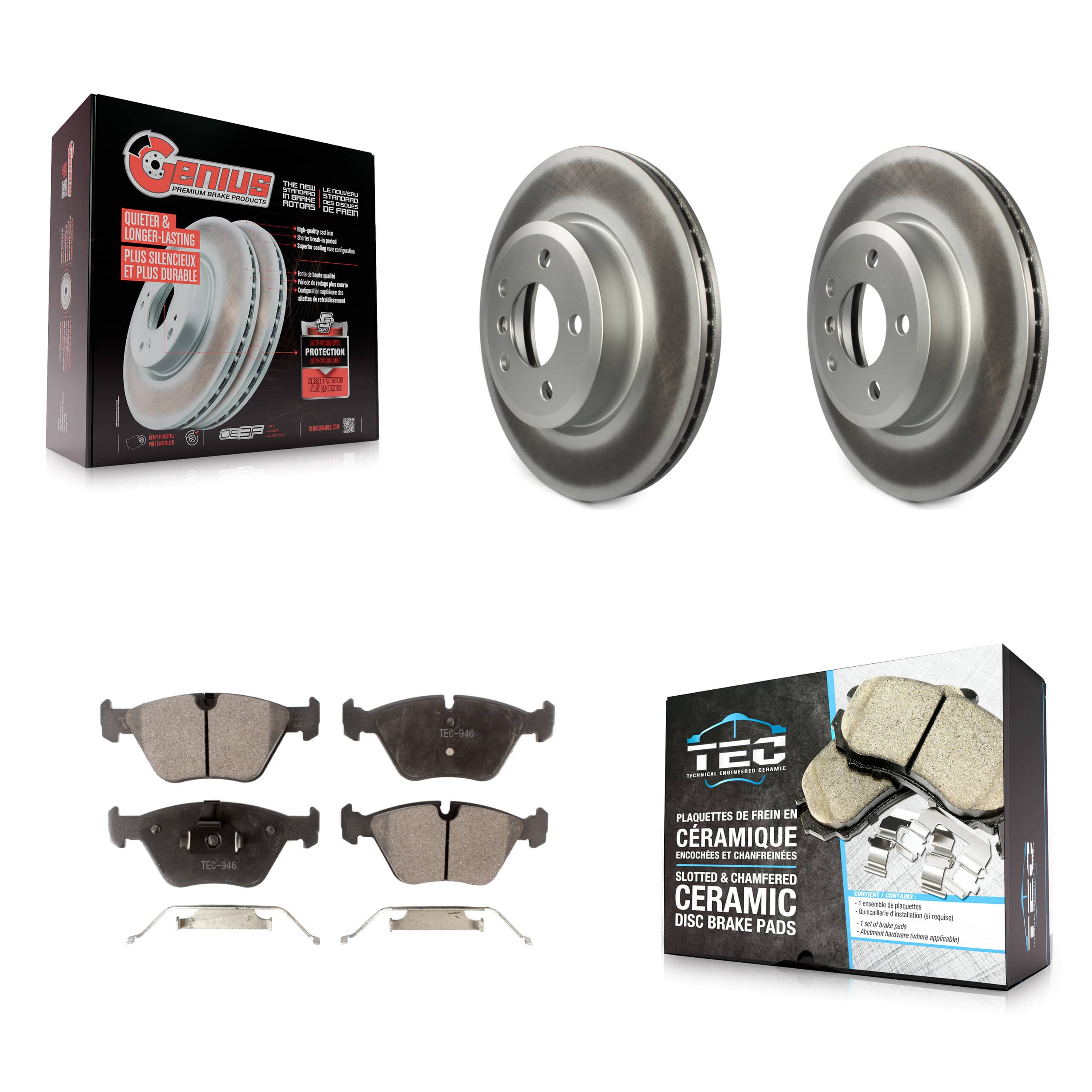 Transit Auto - KGT-100351 - Front Disc Brake Kits