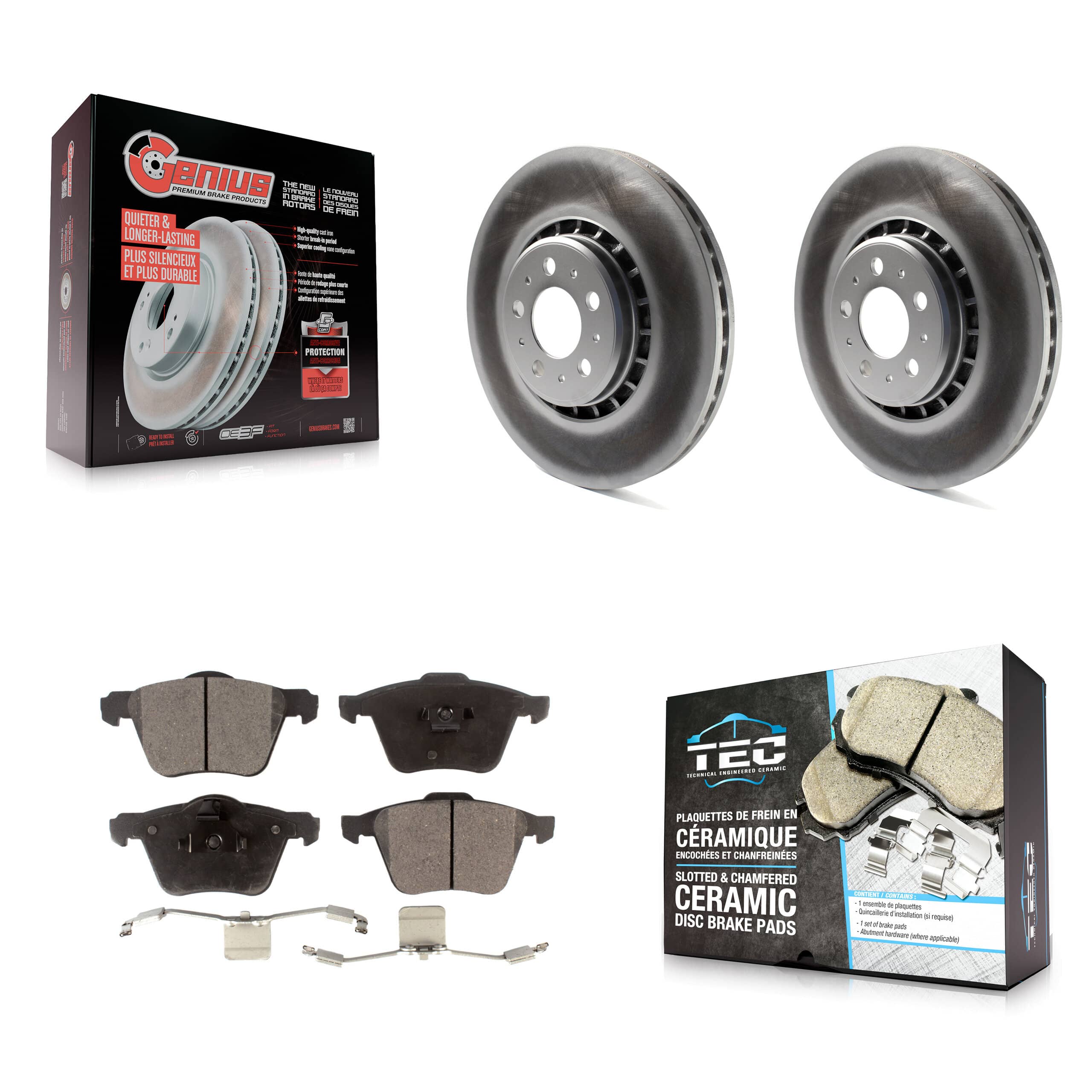 Transit Auto - KGT-100352 - Front Disc Brake Kits