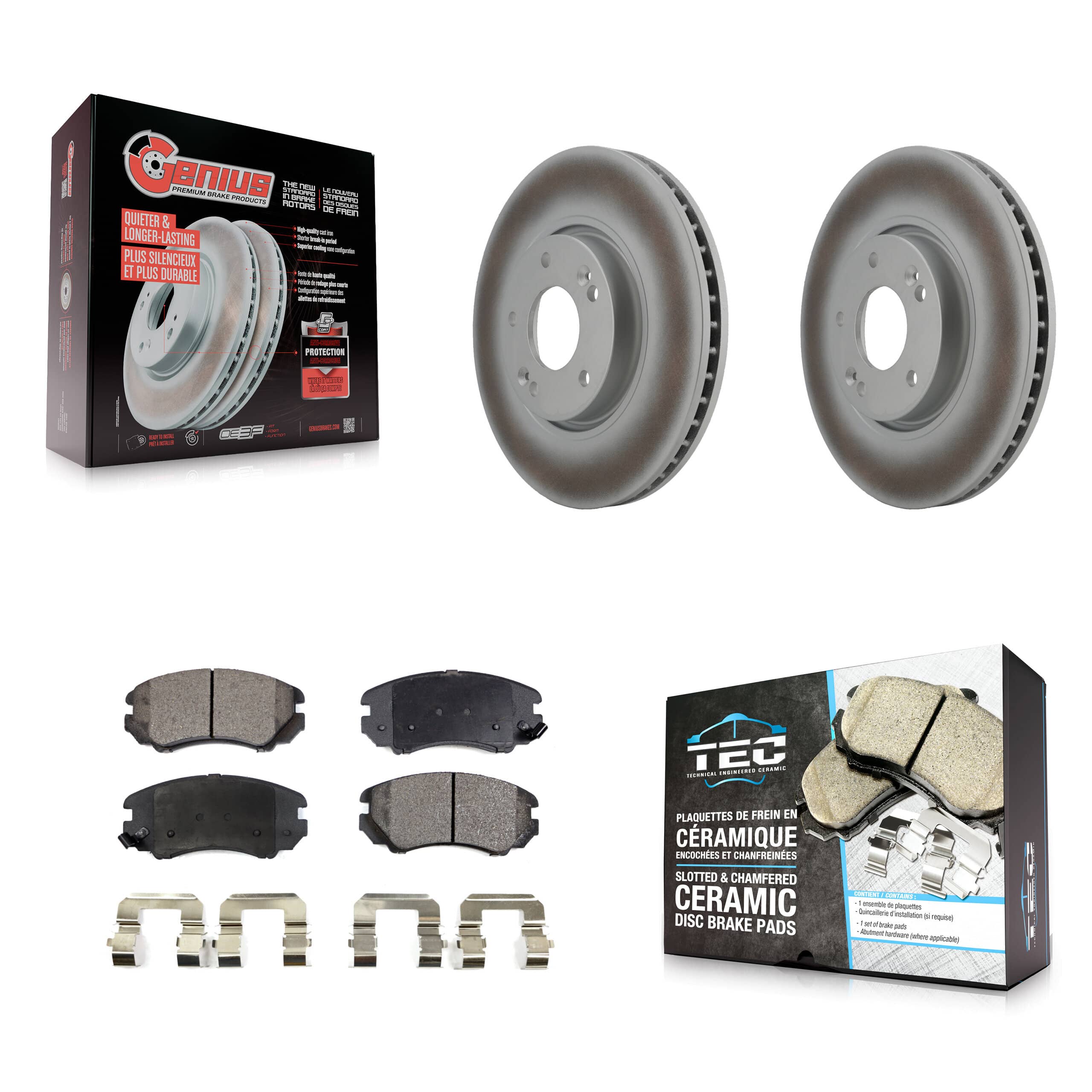 Transit Auto - KGT-100371 - Front Disc Brake Kits