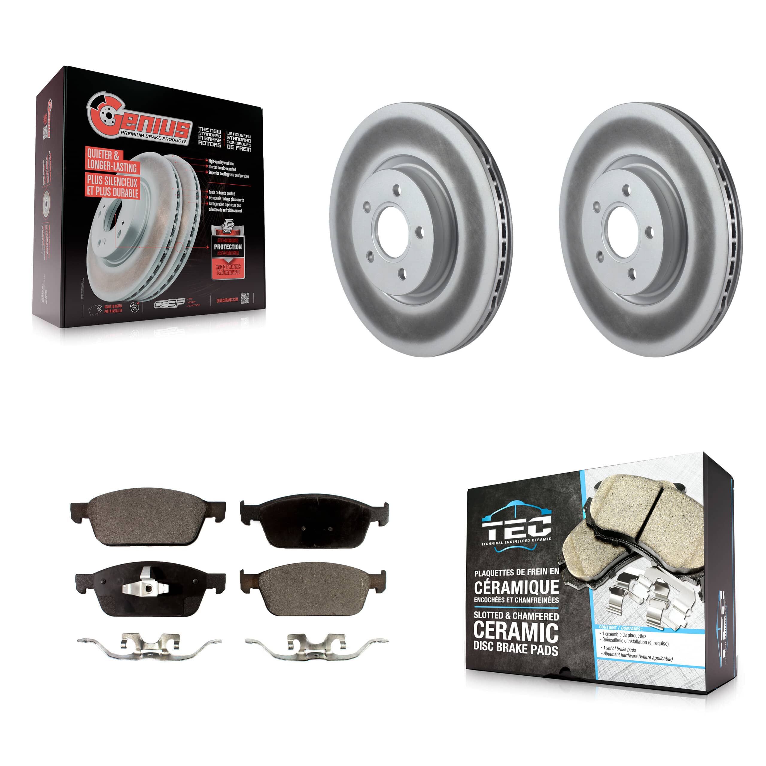 Transit Auto - KGT-100400 - Front Disc Brake Kits