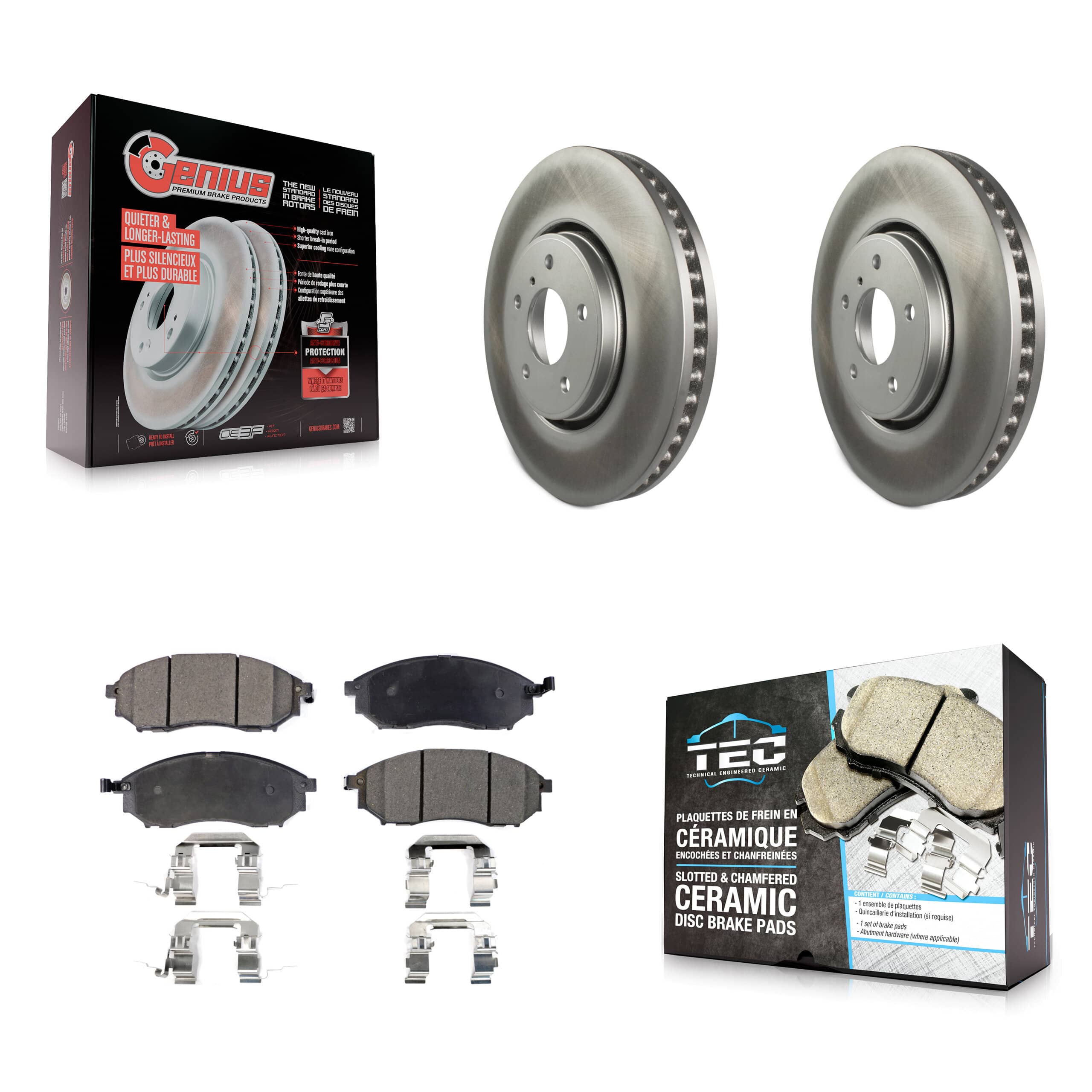 Transit Auto - KGT-100406 - Front Disc Brake Kits