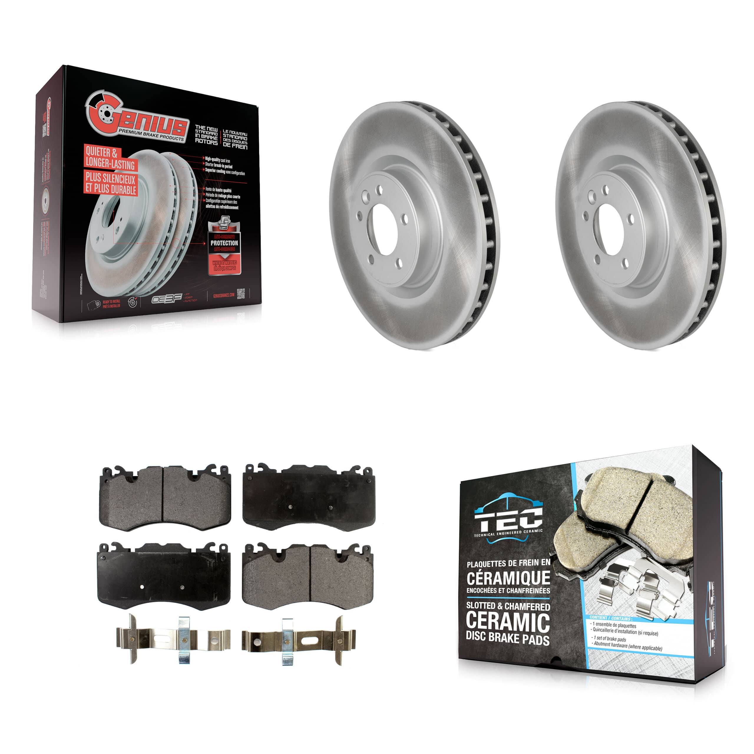 Transit Auto - KGT-100492 - Front Disc Brake Kits