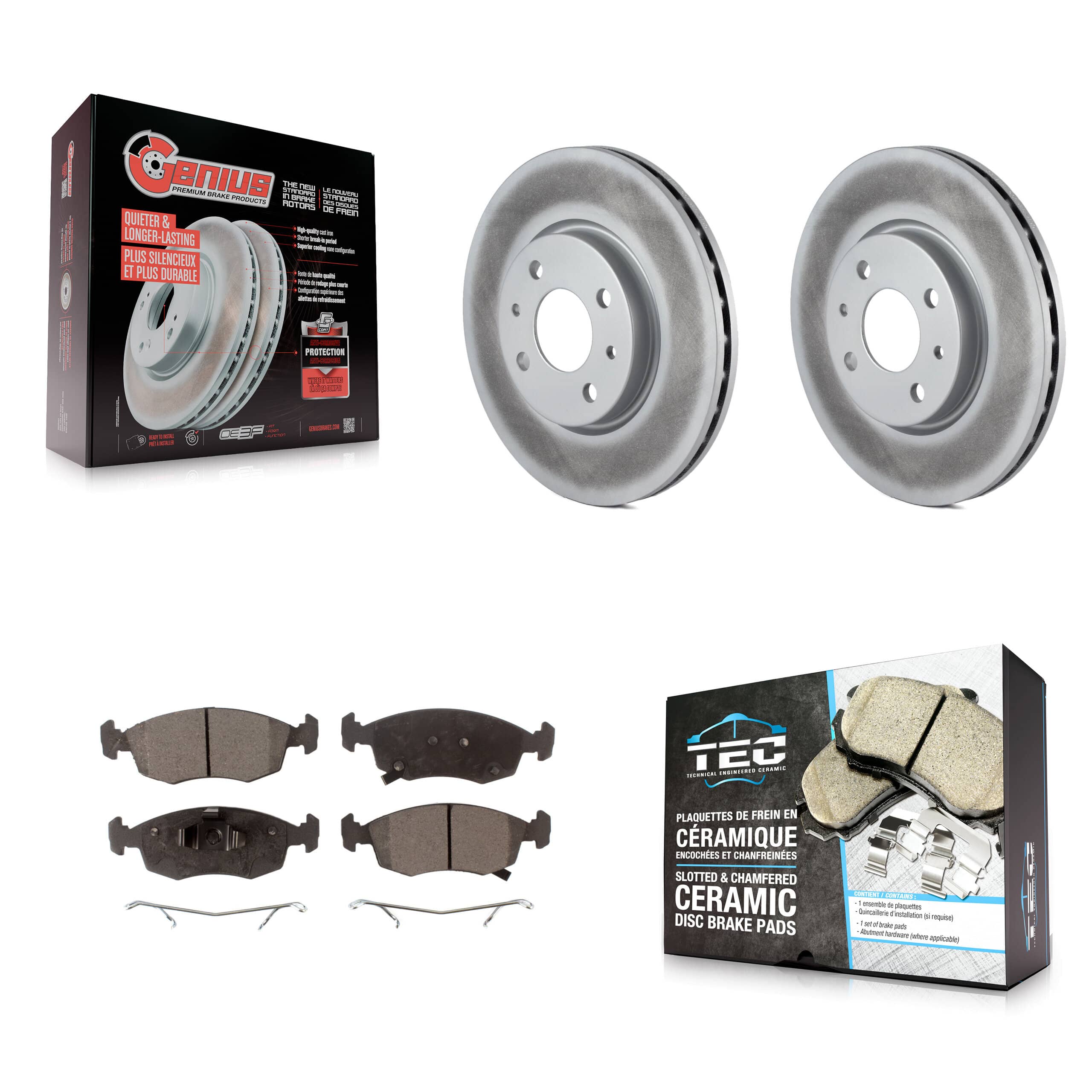 Transit Auto - KGT-100500 - Front Disc Brake Kits