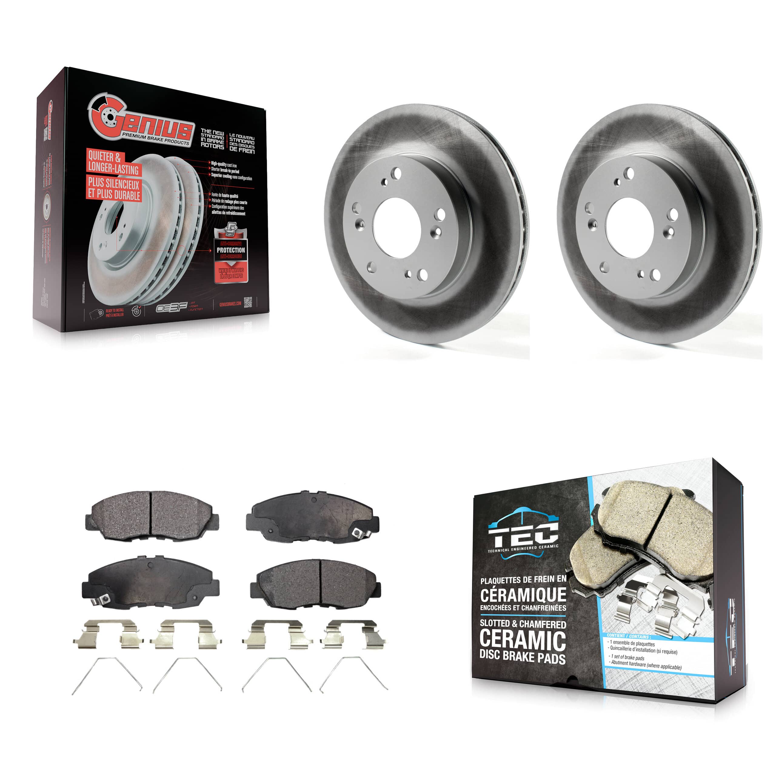 Transit Auto - KGT-100502 - Front Disc Brake Kits