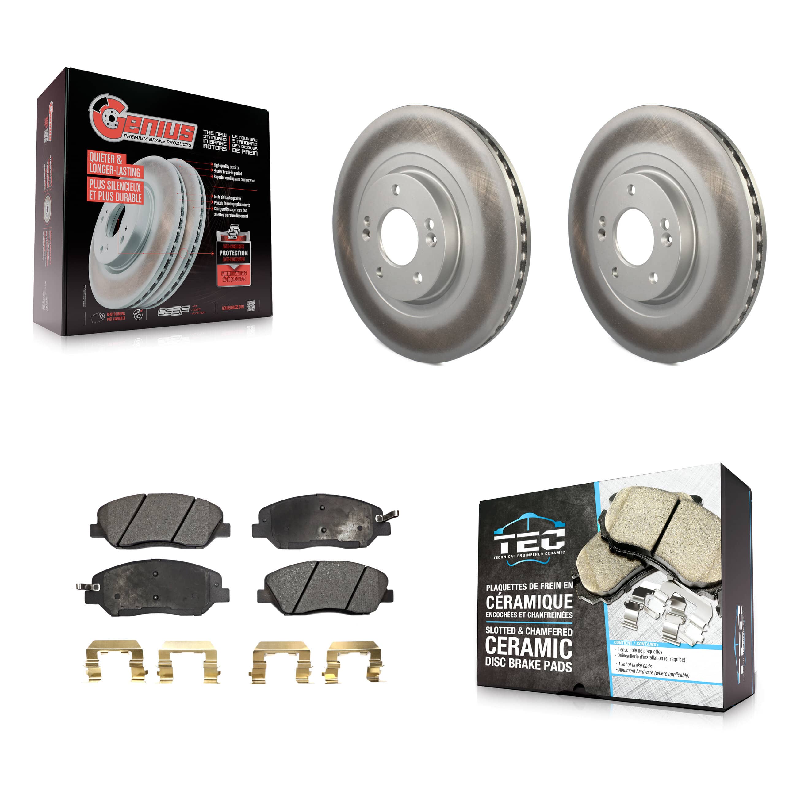 Transit Auto - KGT-100512 - Front Disc Brake Kits