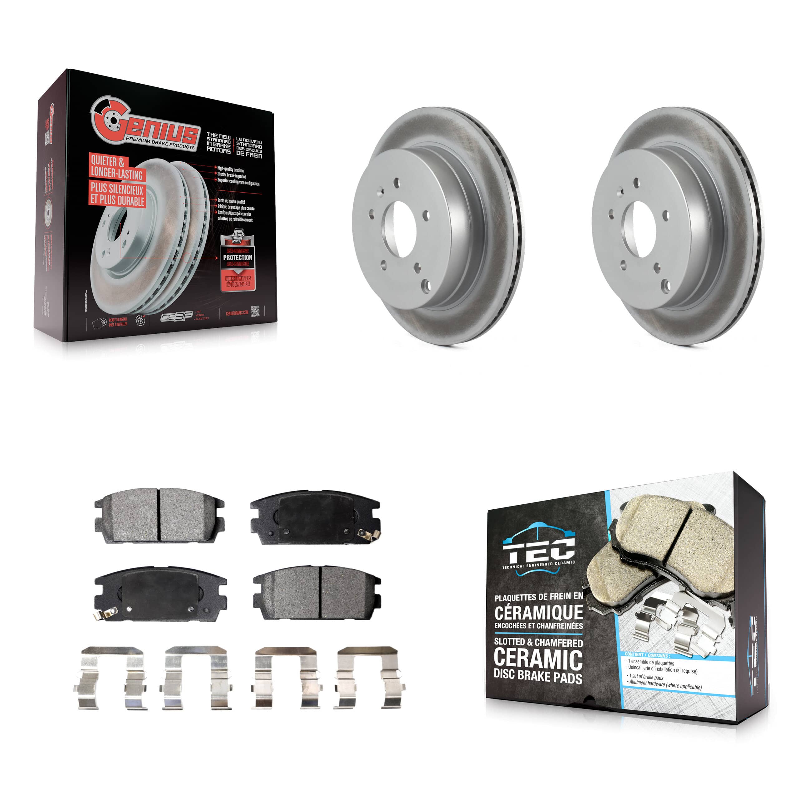 Transit Auto - KGT-101312 - Rear Disc Brake Kits