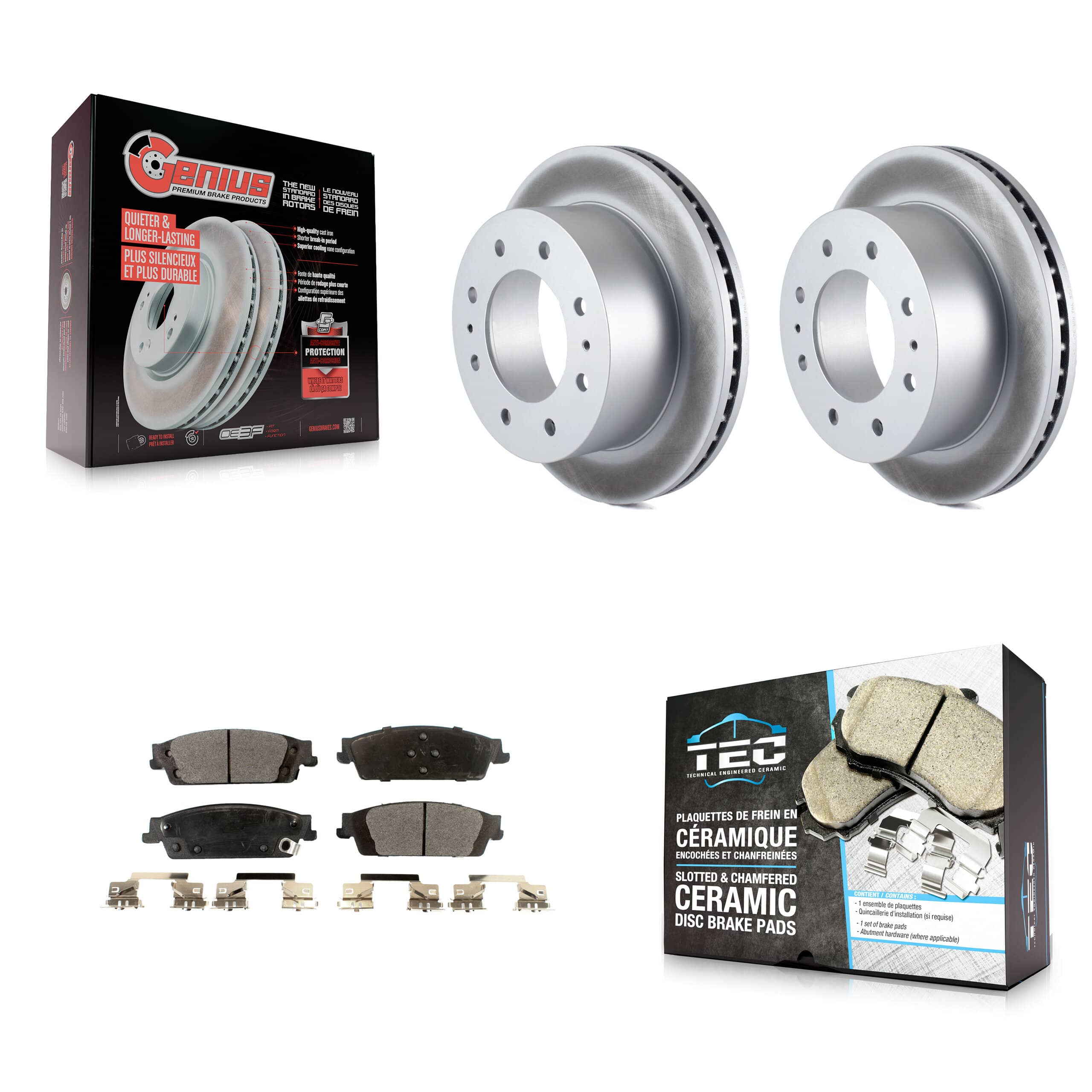 Transit Auto - KGT-101330 - Rear Disc Brake Kits