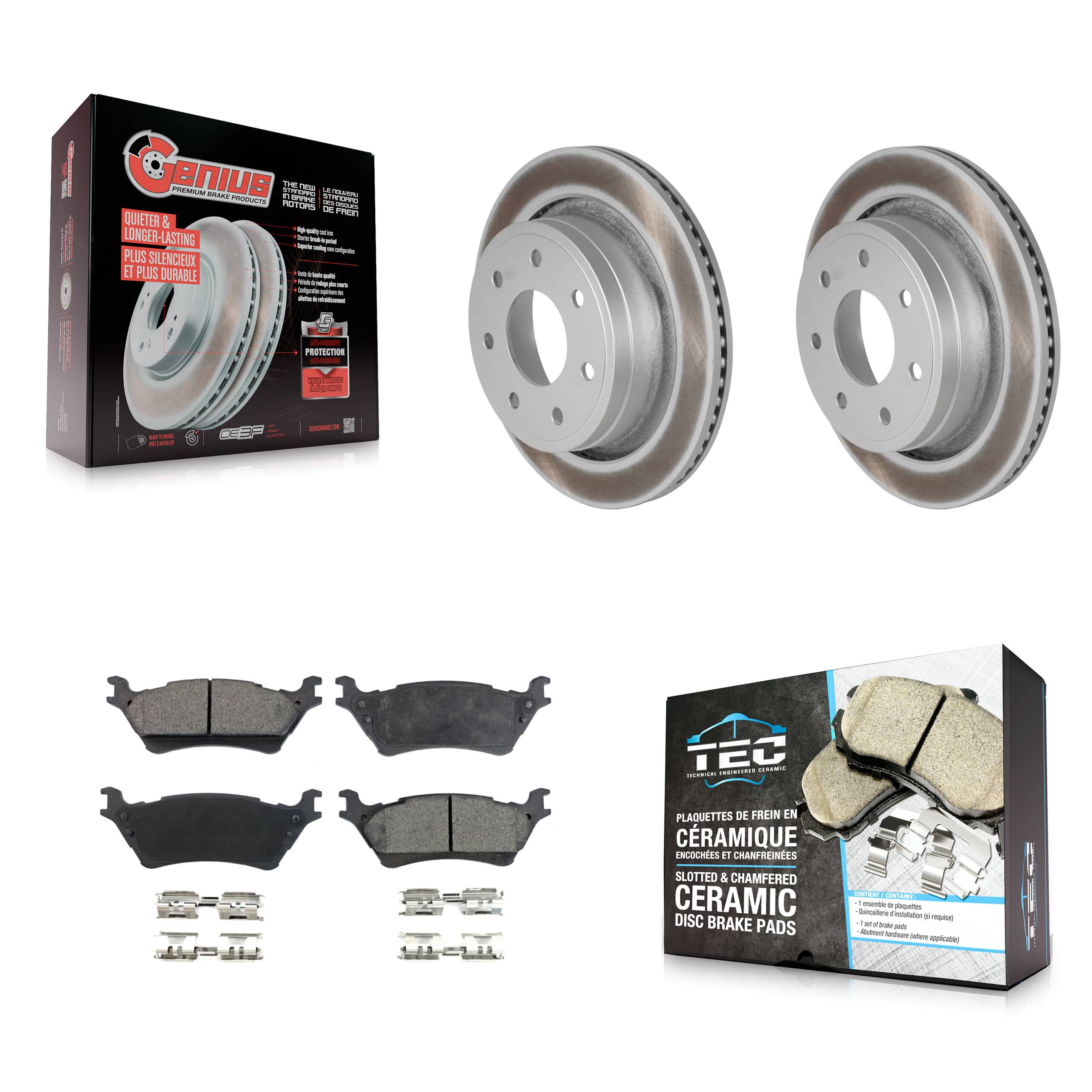 Transit Auto - KGT-101376 - Rear Disc Brake Kits