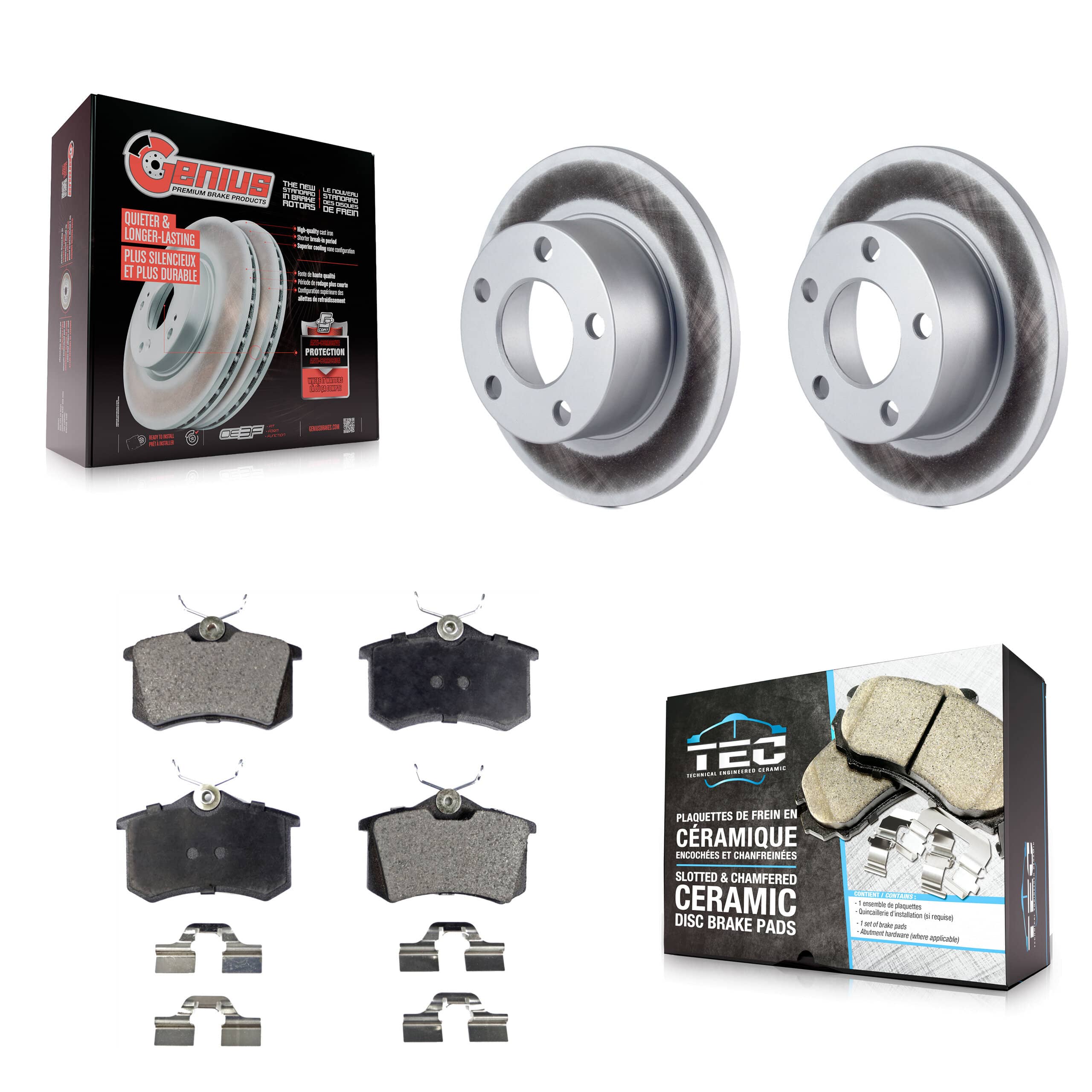 Transit Auto - KGT-101436 - Rear Disc Brake Kits