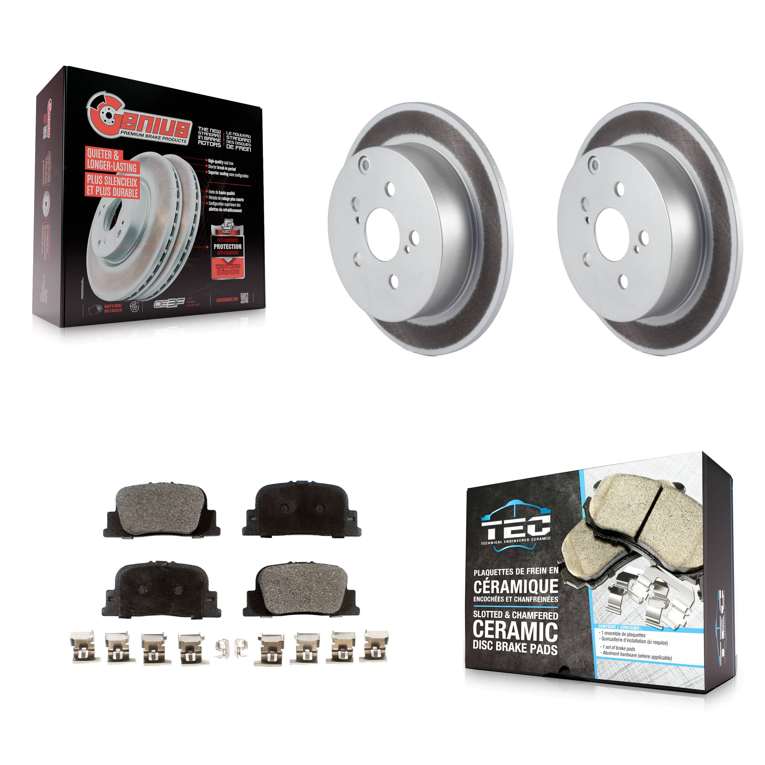 Transit Auto - KGT-101456 - Rear Disc Brake Kits
