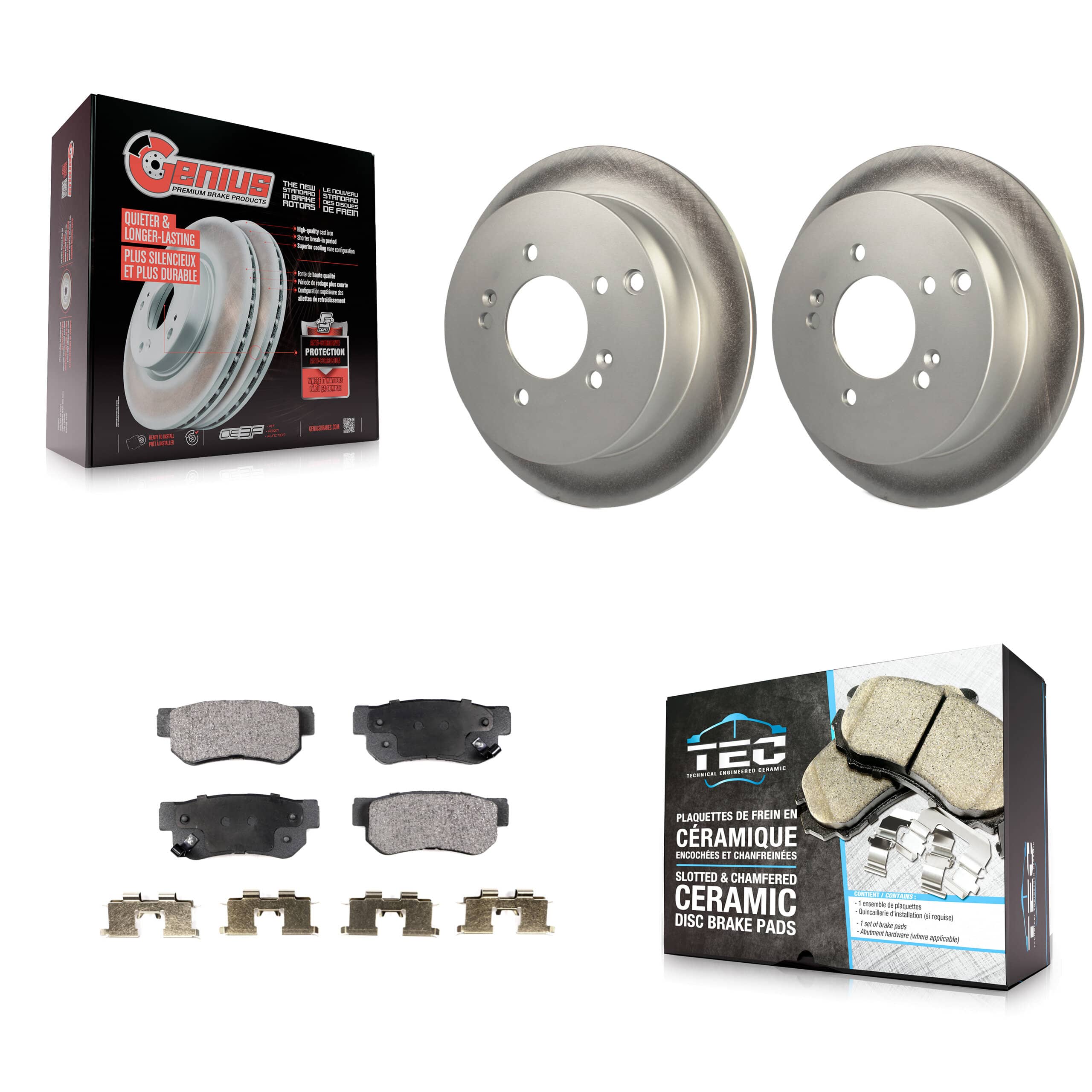 Transit Auto - KGT-101470 - Rear Disc Brake Kits