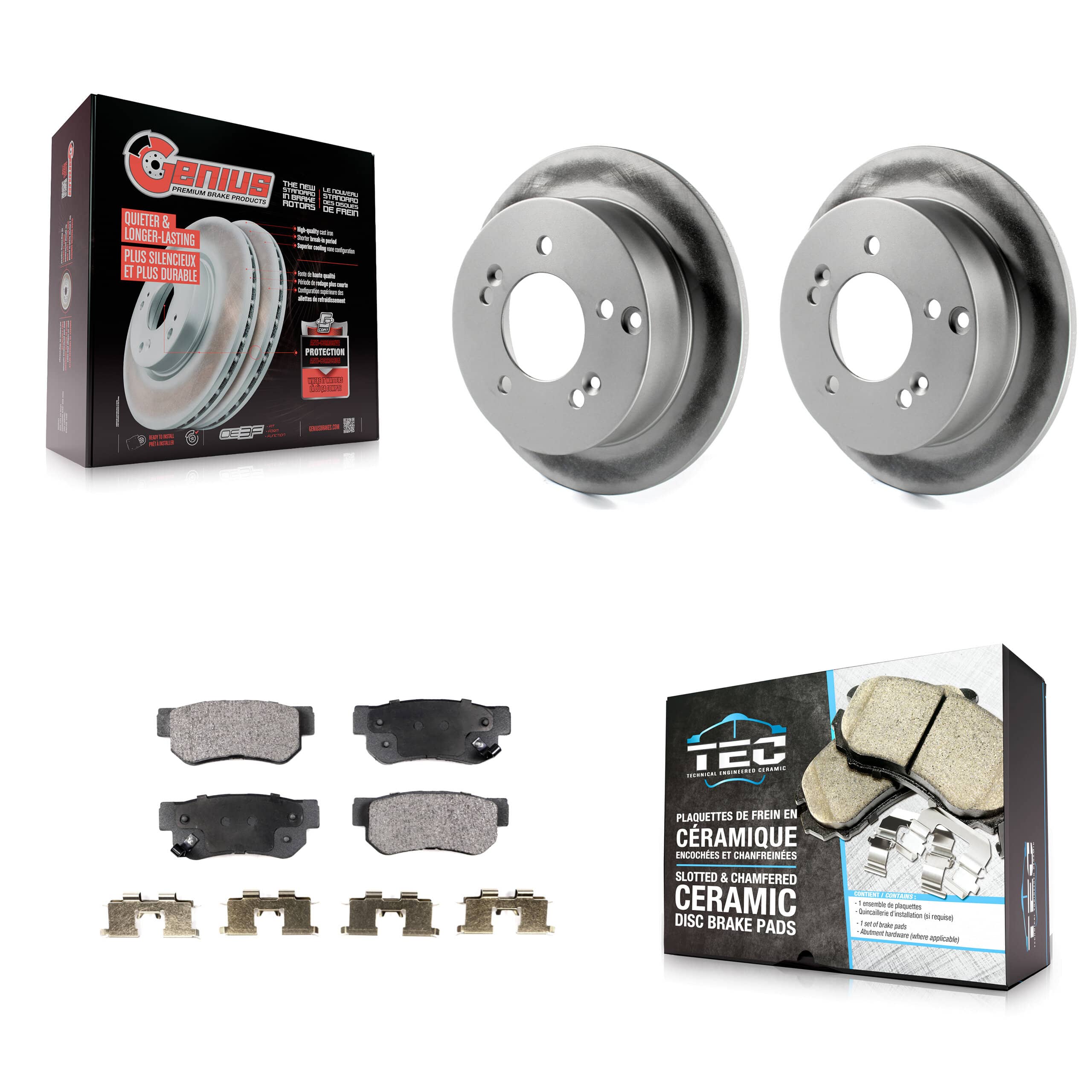 Transit Auto - KGT-101473 - Rear Disc Brake Kits